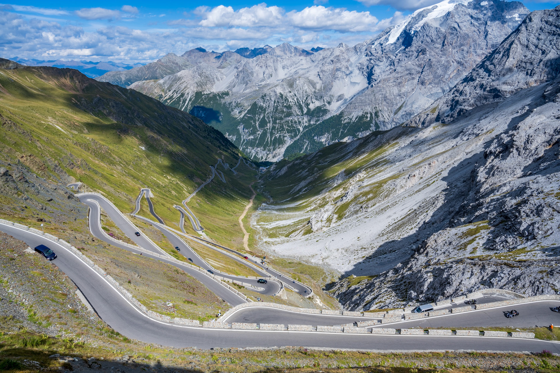 Passo dello Stelvio, on the other side