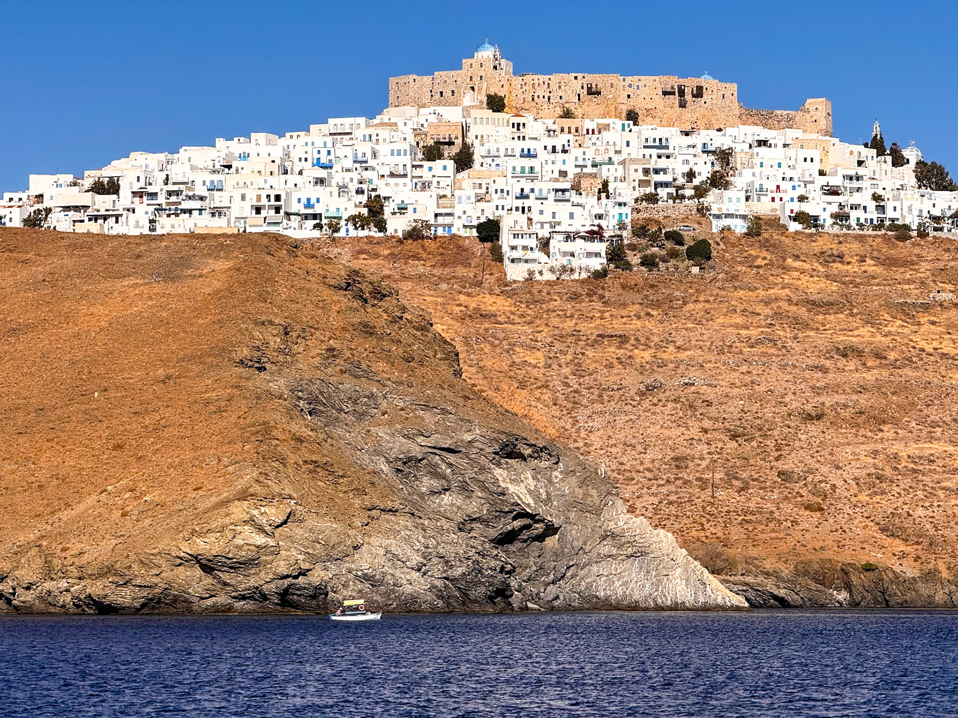 View on the Castle of Astypalea