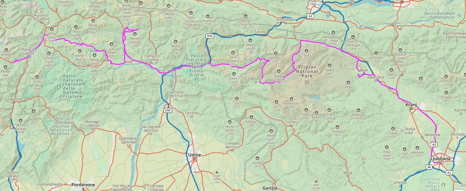 Day 5 - 350 km