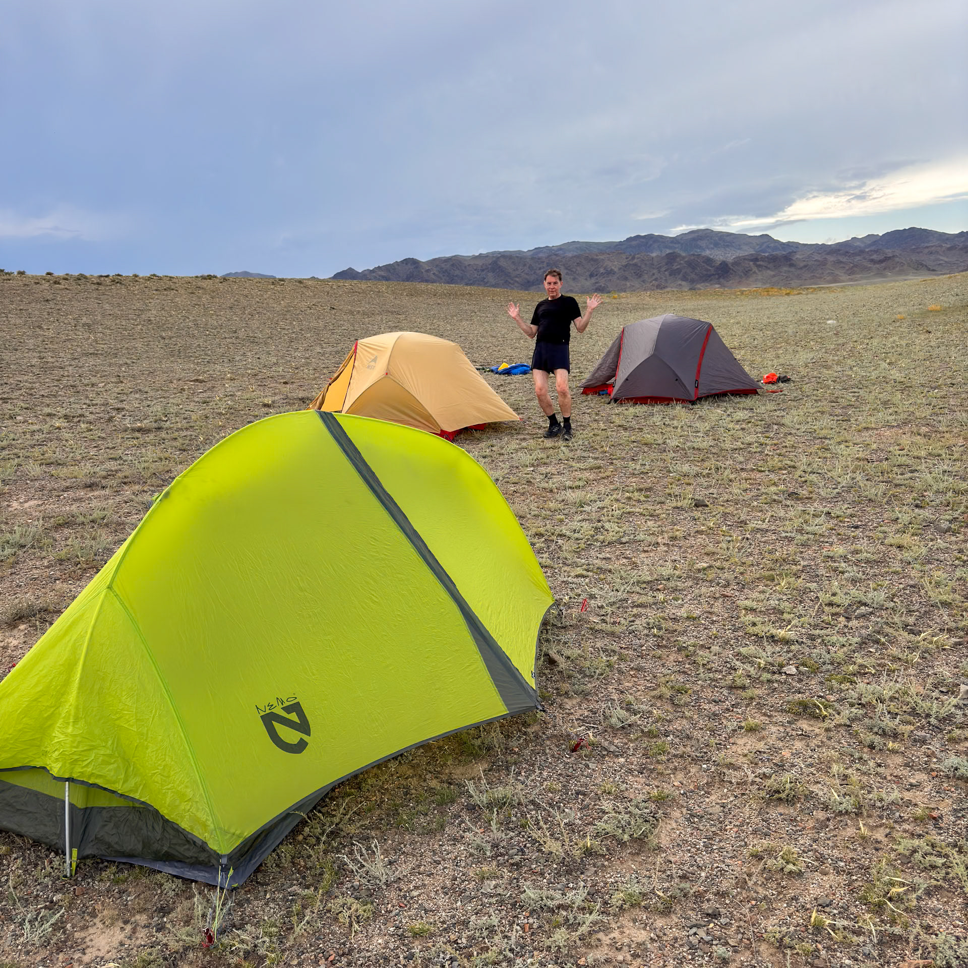 All that space and views, just for ourselves, finally!