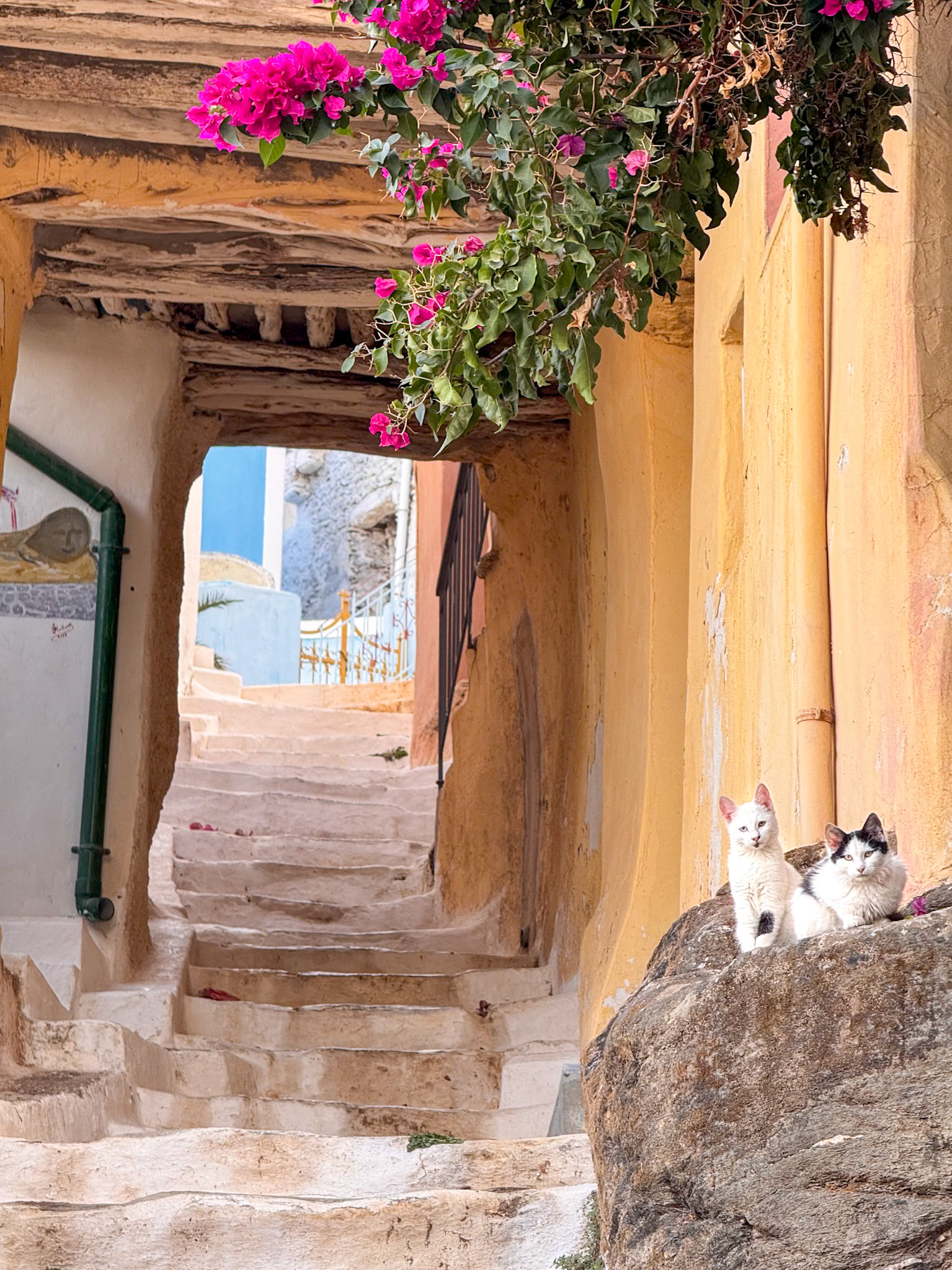Typical street in these villages