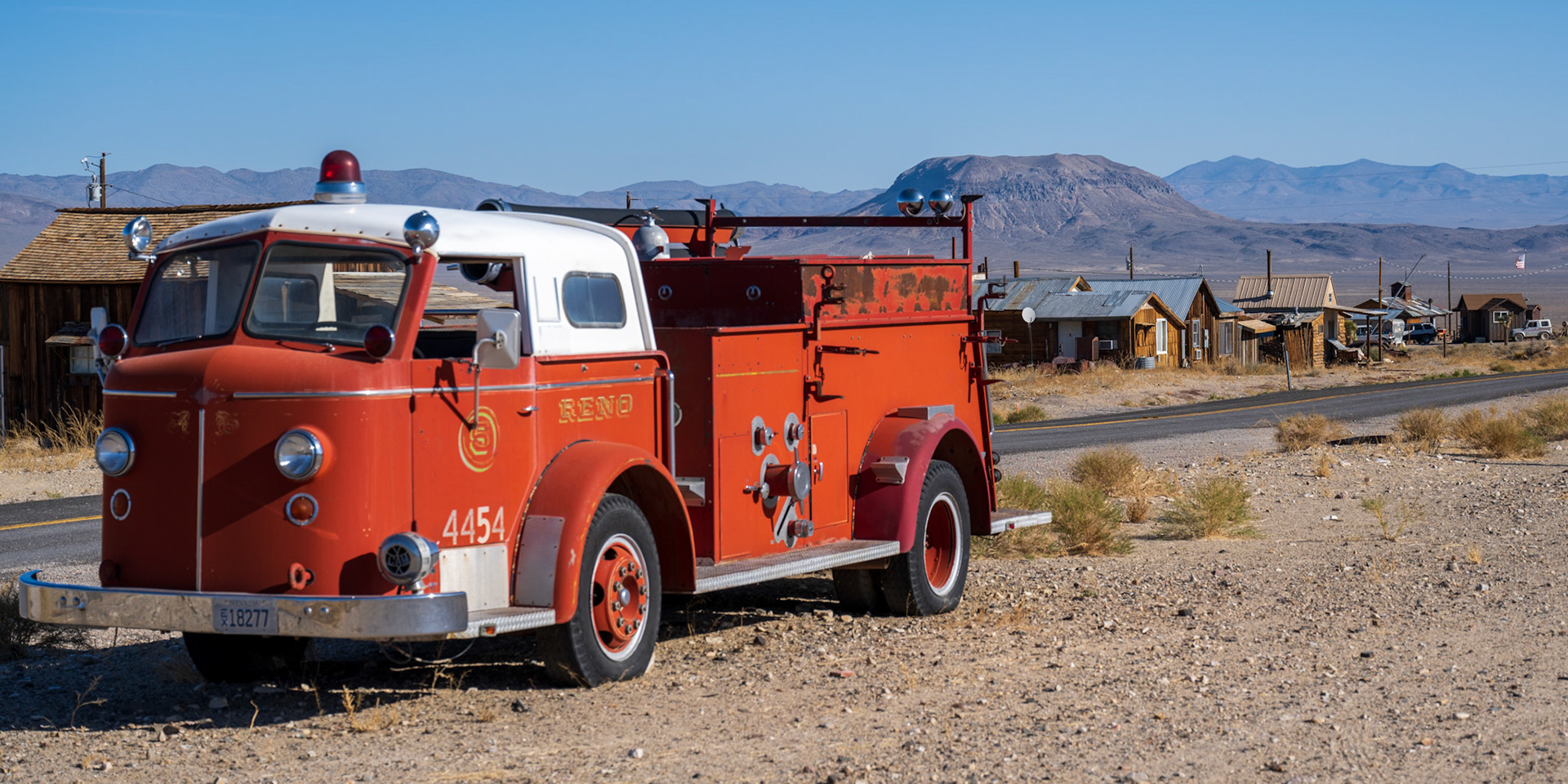 Collectors would thrive on all the vehicles left behind in these ghost towns