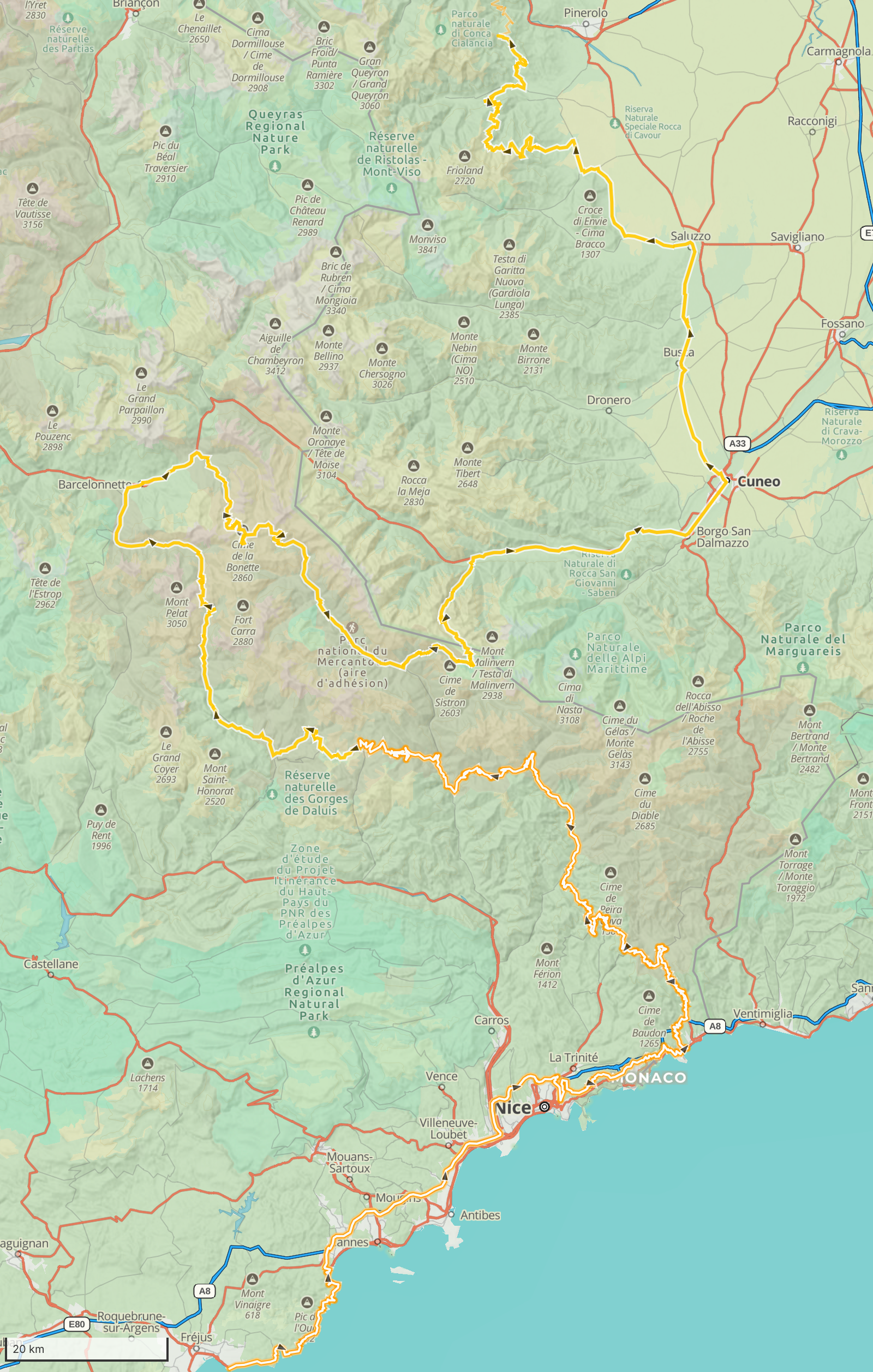 2 days - 600 km