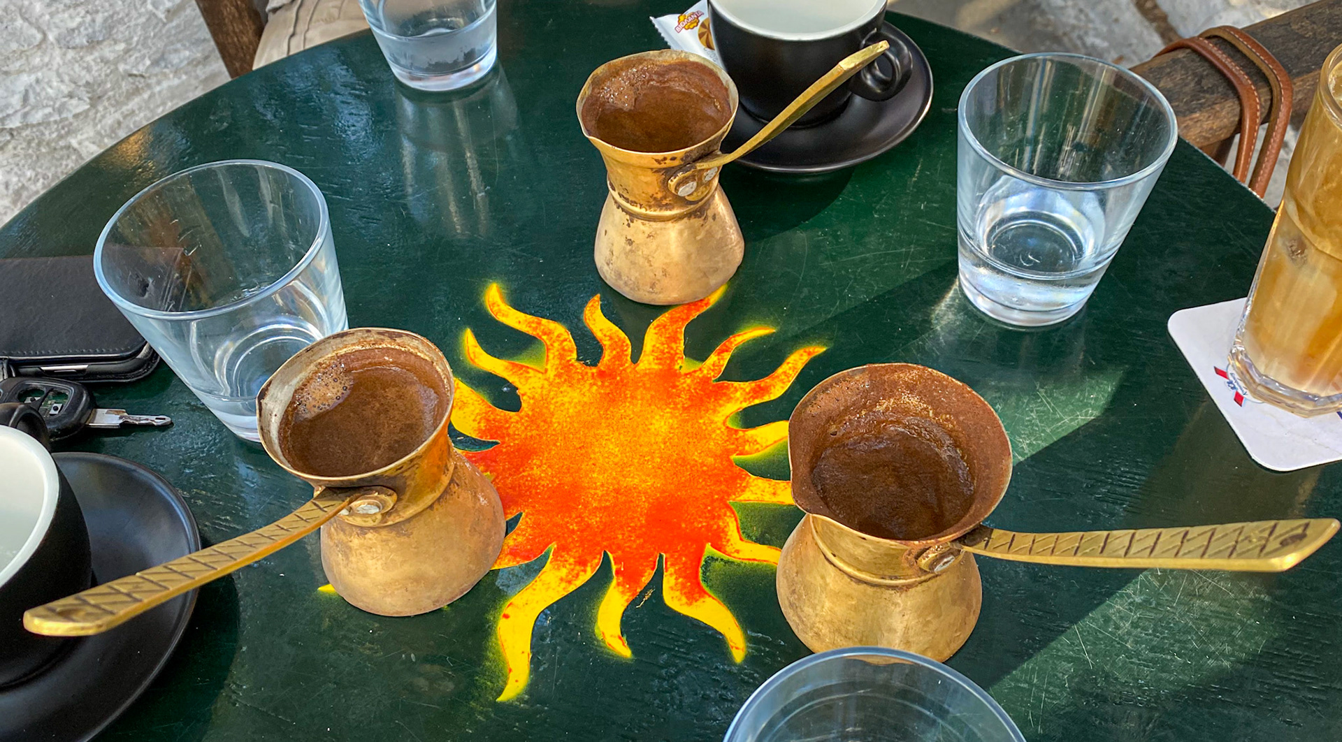 Traditional Greek coffee