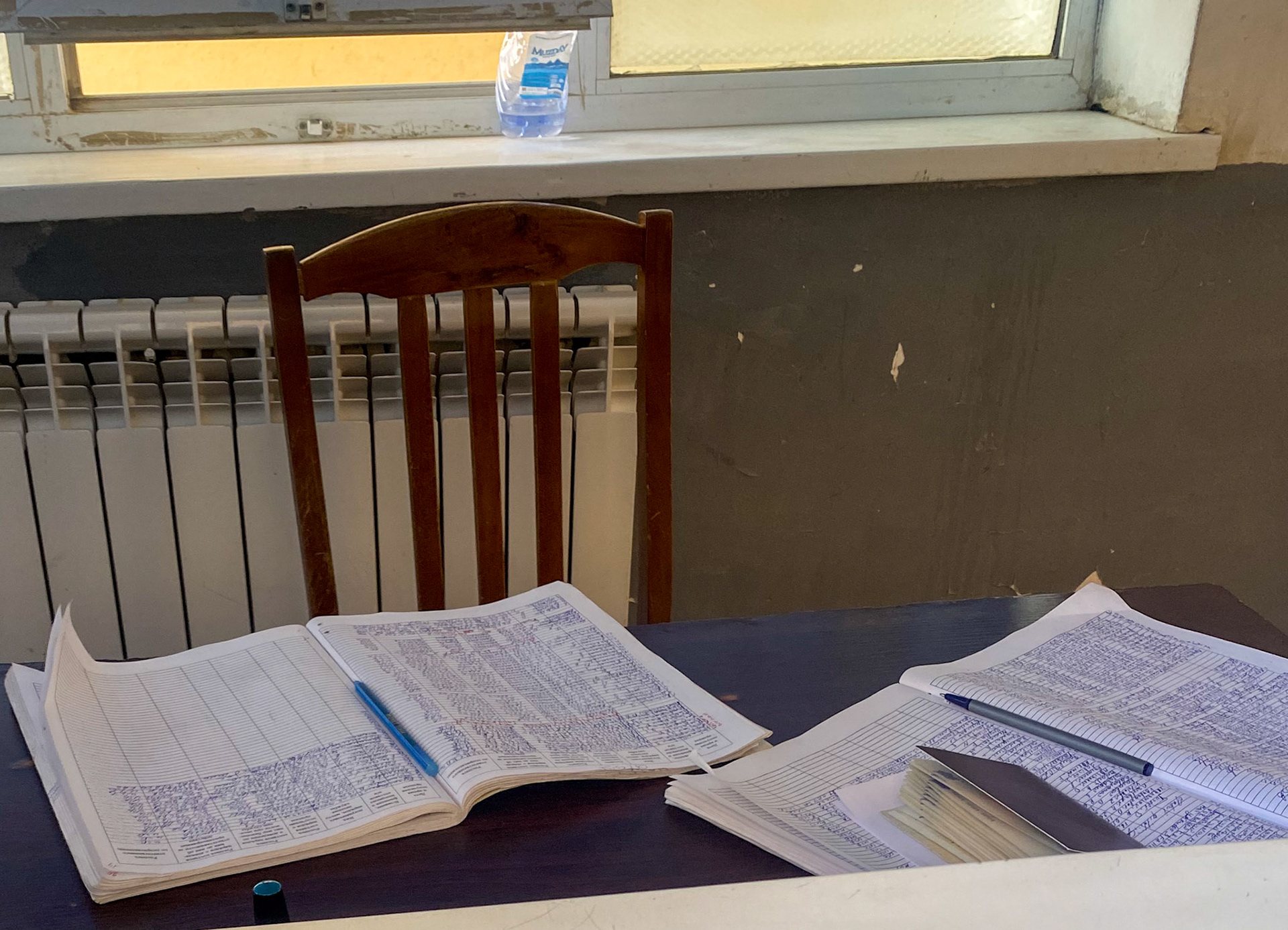 Yes, it is someone job, to write down our information on a book after that several other officers have written the same information on their computers. 🤨