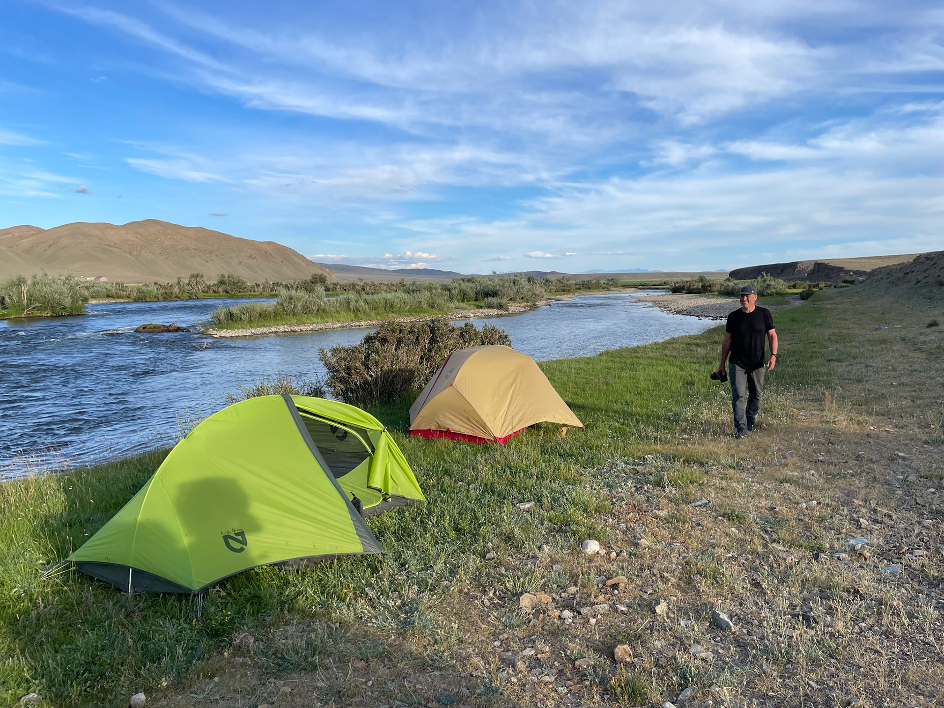 It's so easy here to find a nice spot to camp