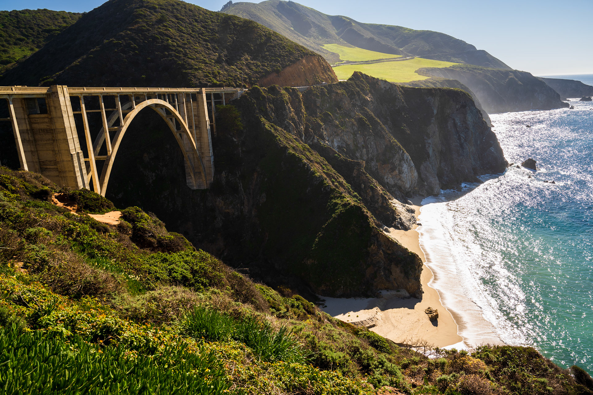 Bixby Creek Bridge is hands down one of the iconic locations along the Big Sur drive. At least for the fans of “Big Little Lies” like me