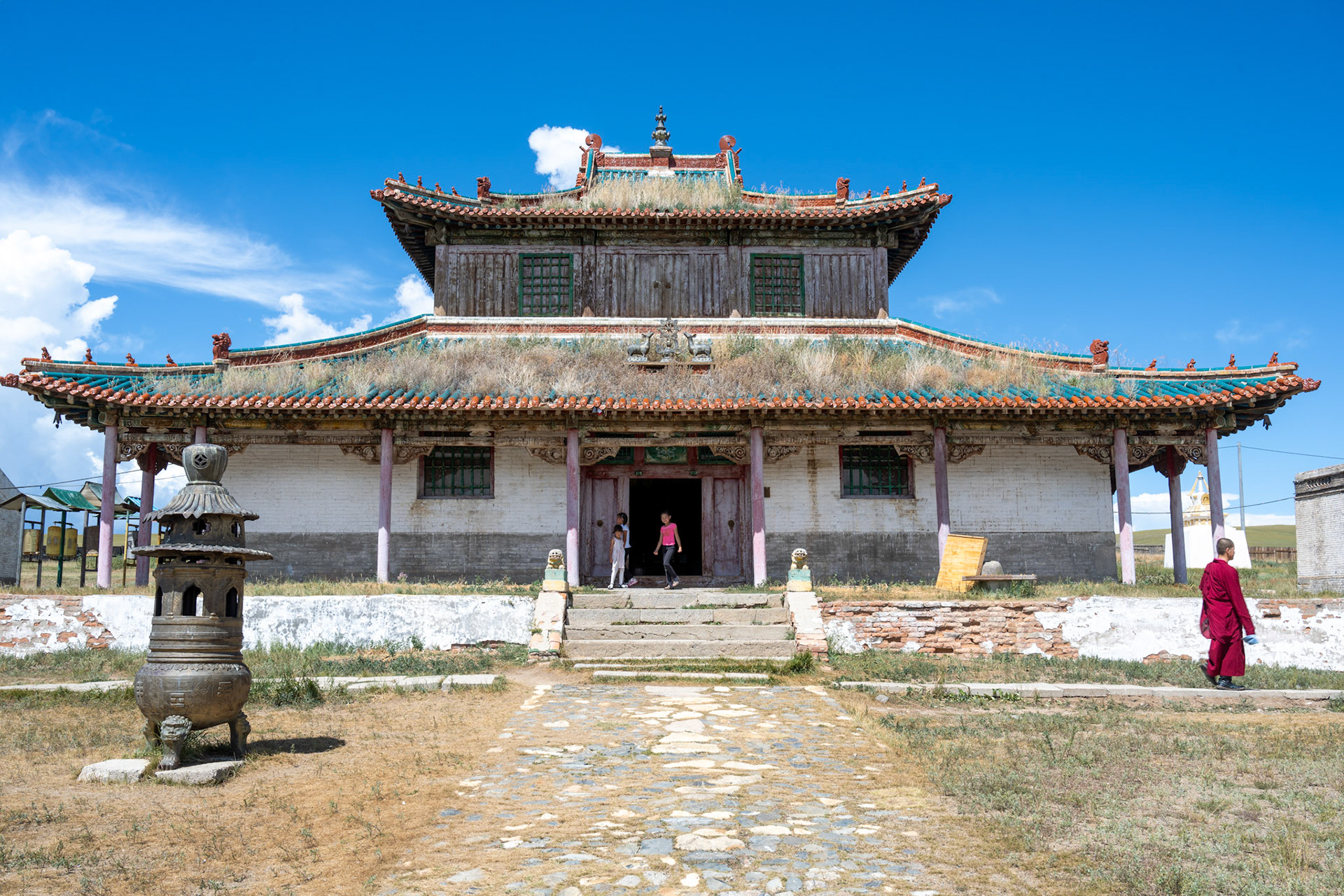 The main building of the Shankh Monastery