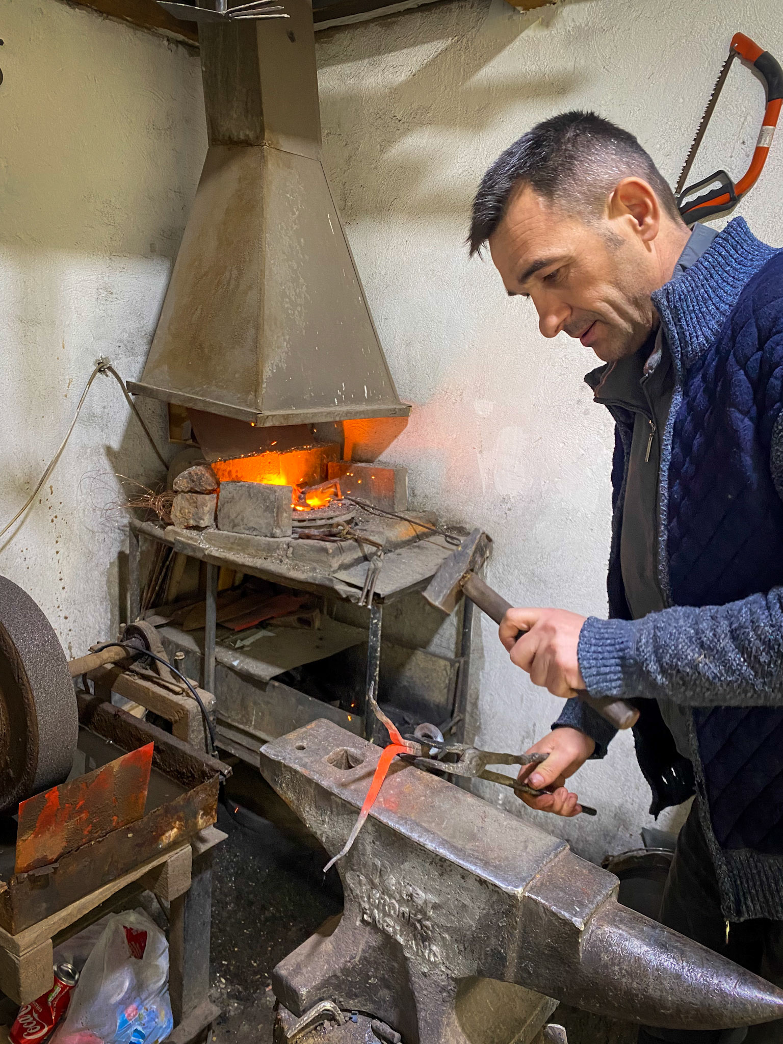 Still forging tools by hand 🤩
