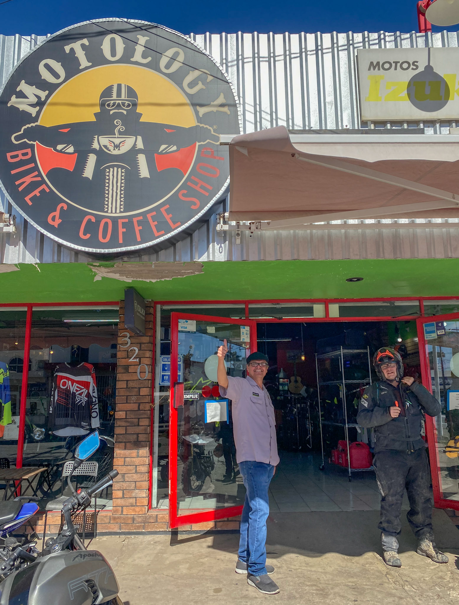 Esteban from Motology in Los Mochis was very helpful but quite convinced after searching that we would not get anything before Guadalajara!