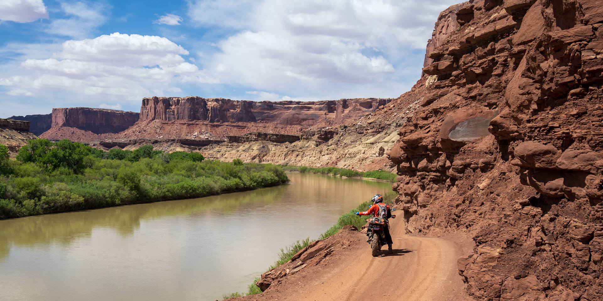 White Rim Trail - View on the Green River