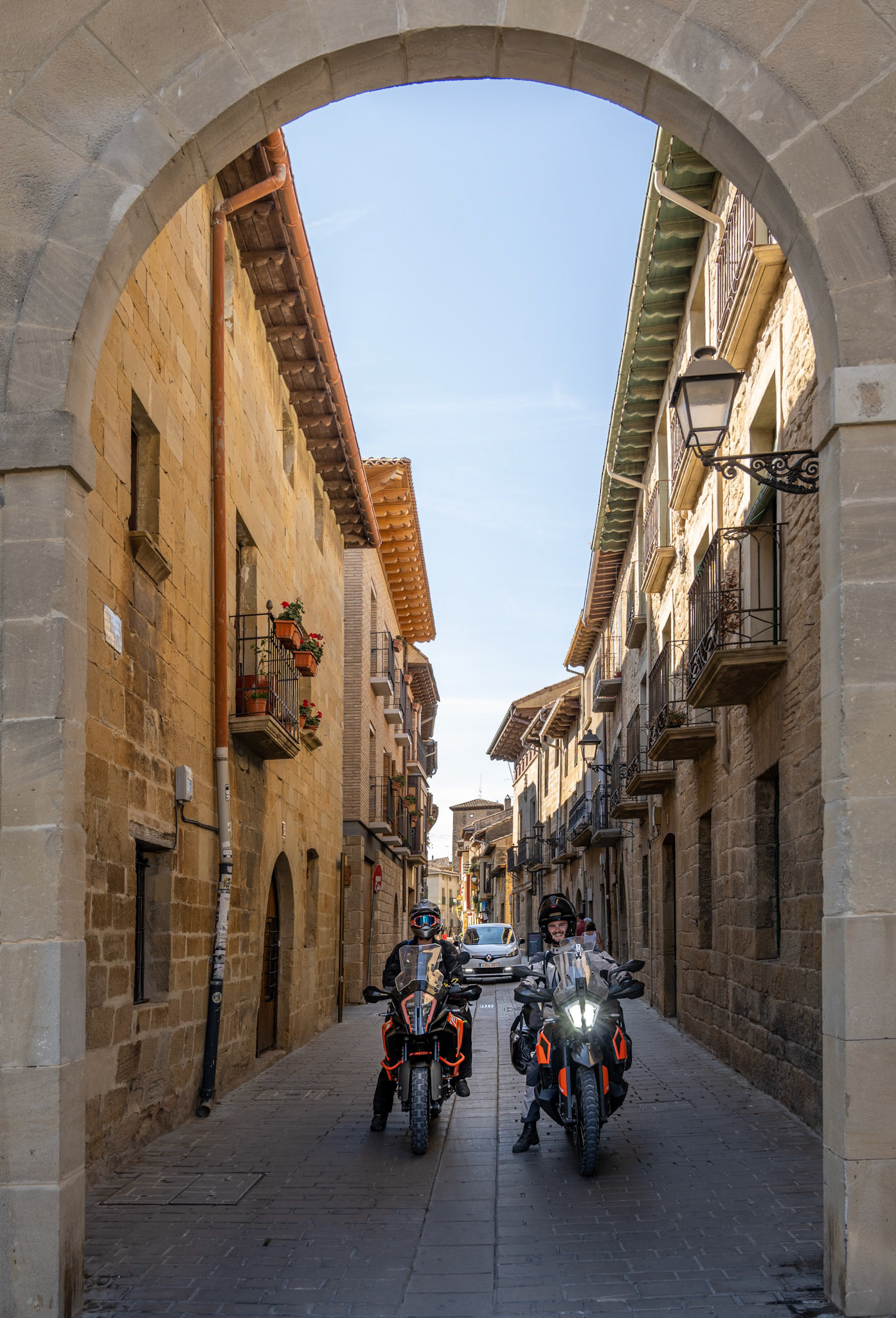 The beautiful city of Olite in the Navarre province