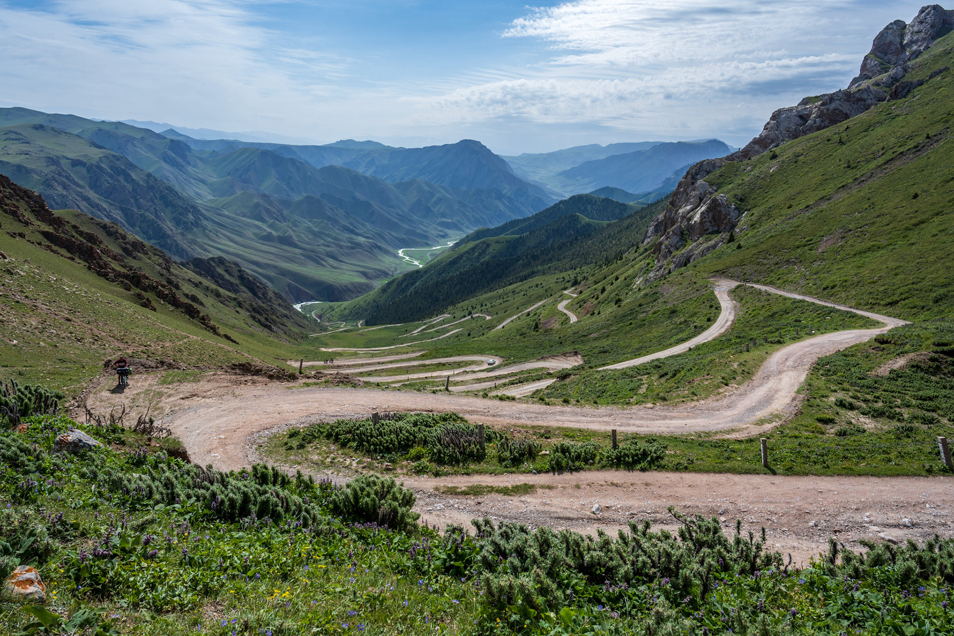 Incredible switchbacks!