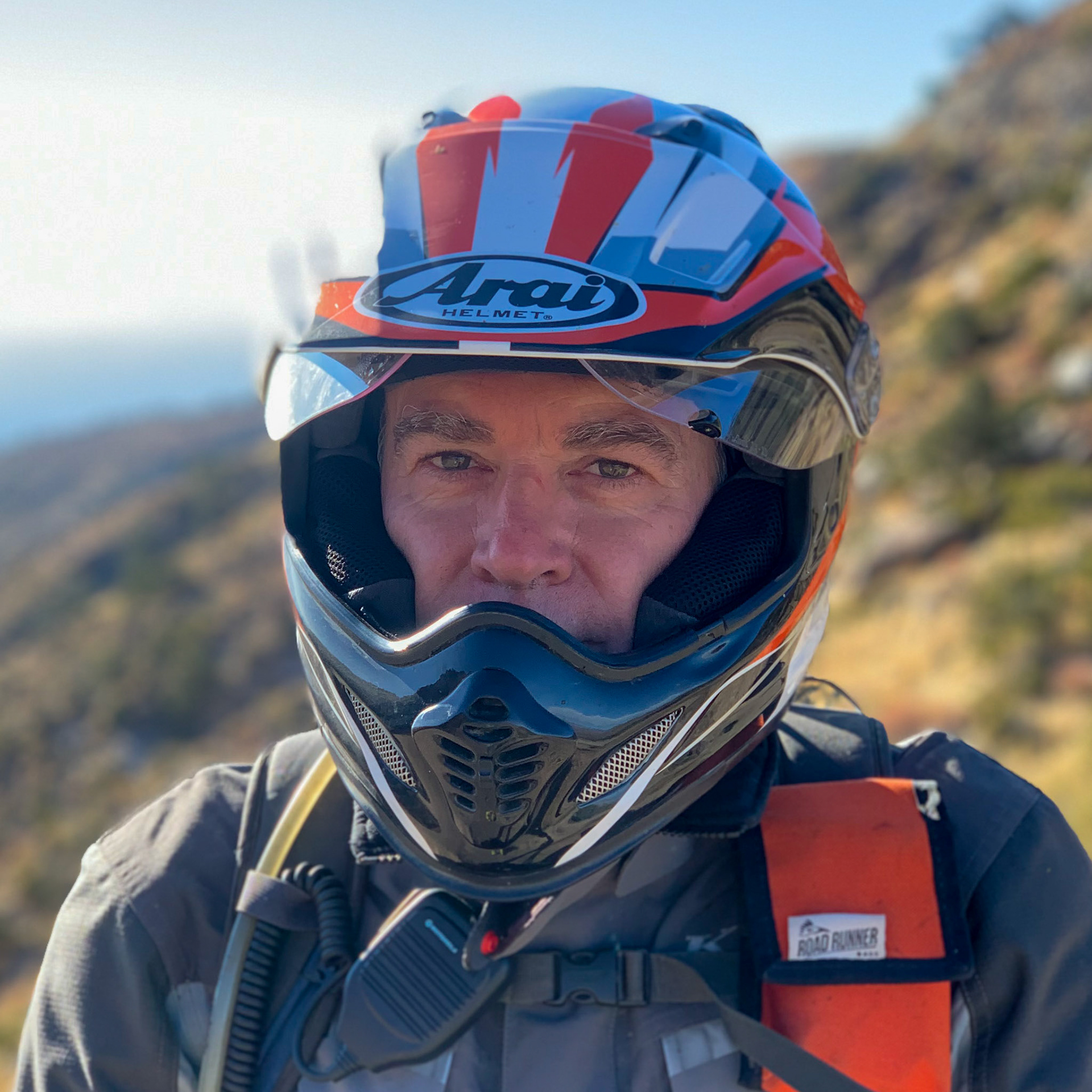 In Death Valley where we rode together countless times