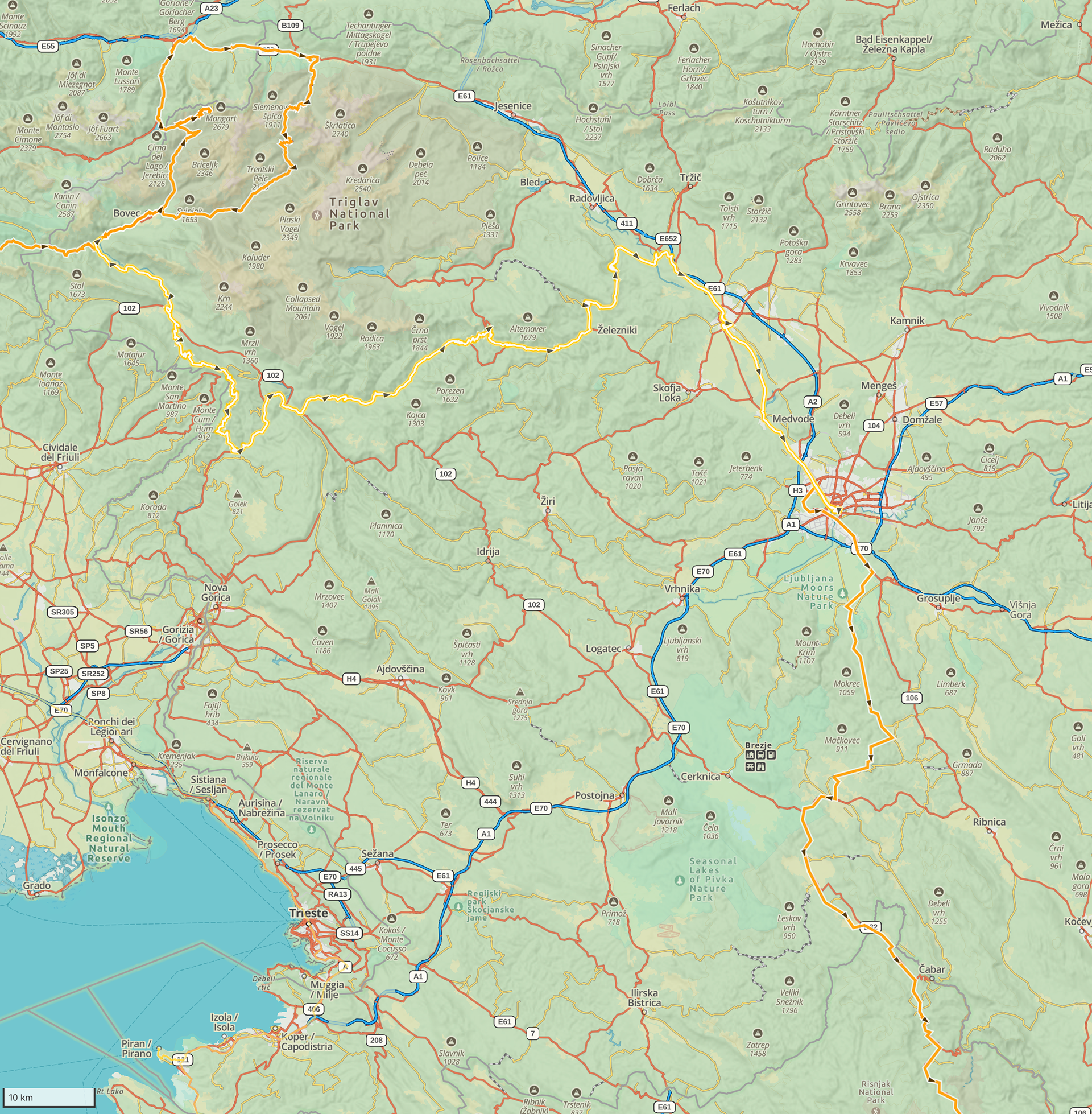 2 days - 600 km