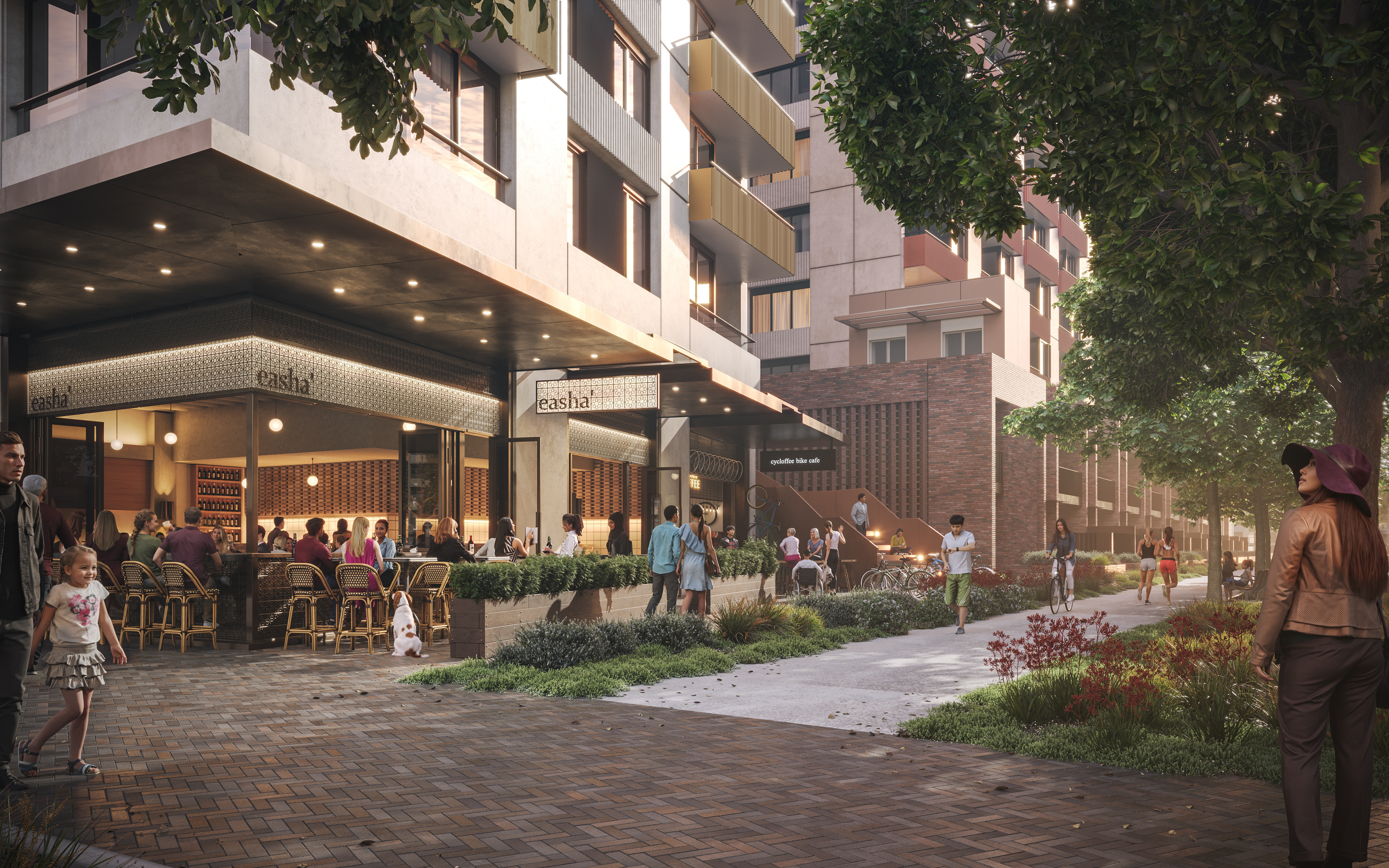 Erksineville Village Retail  | Bates Smart