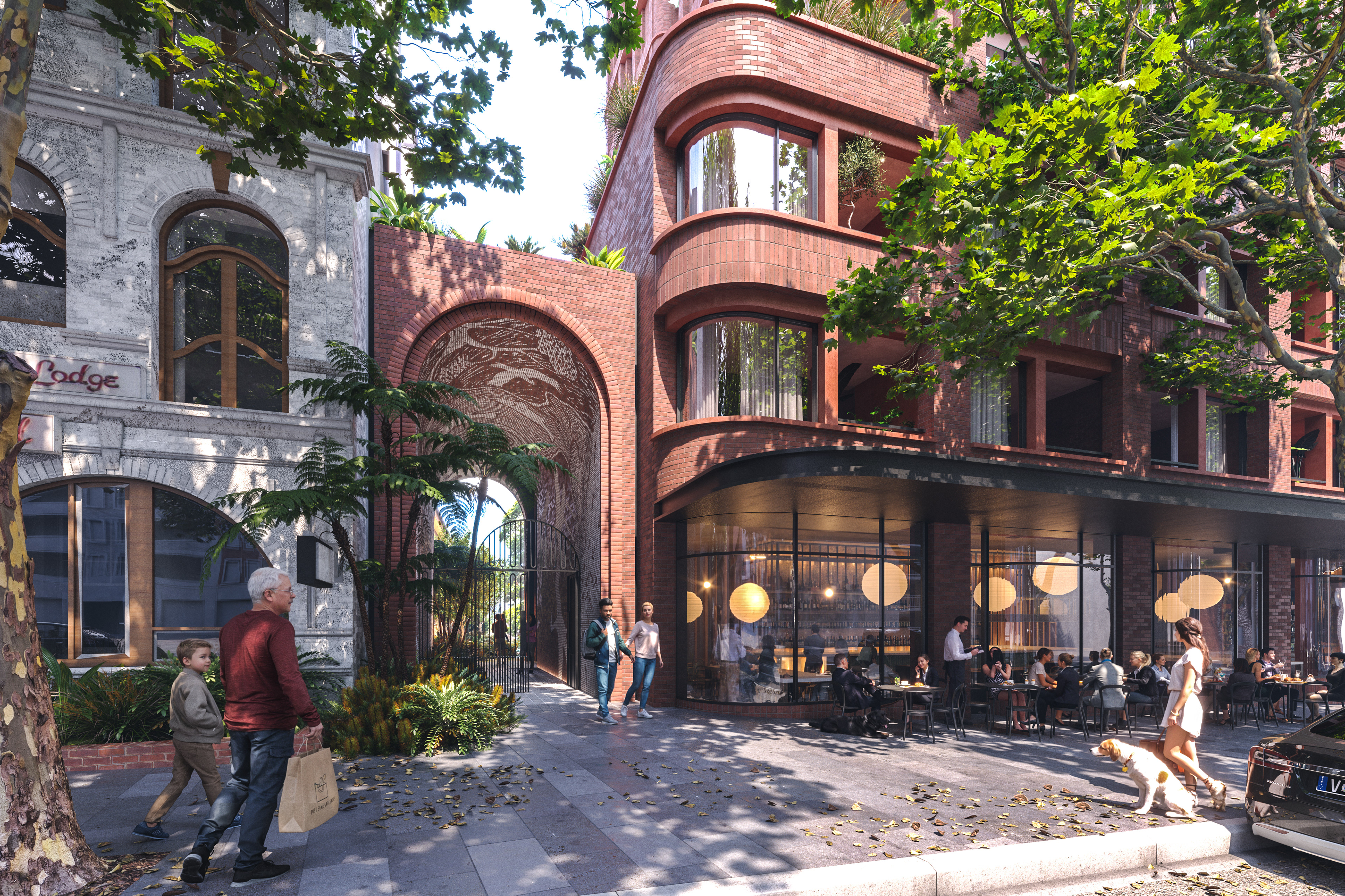 Multi res comp scheme Potts Point | NSW | Bates Smart Inhouse