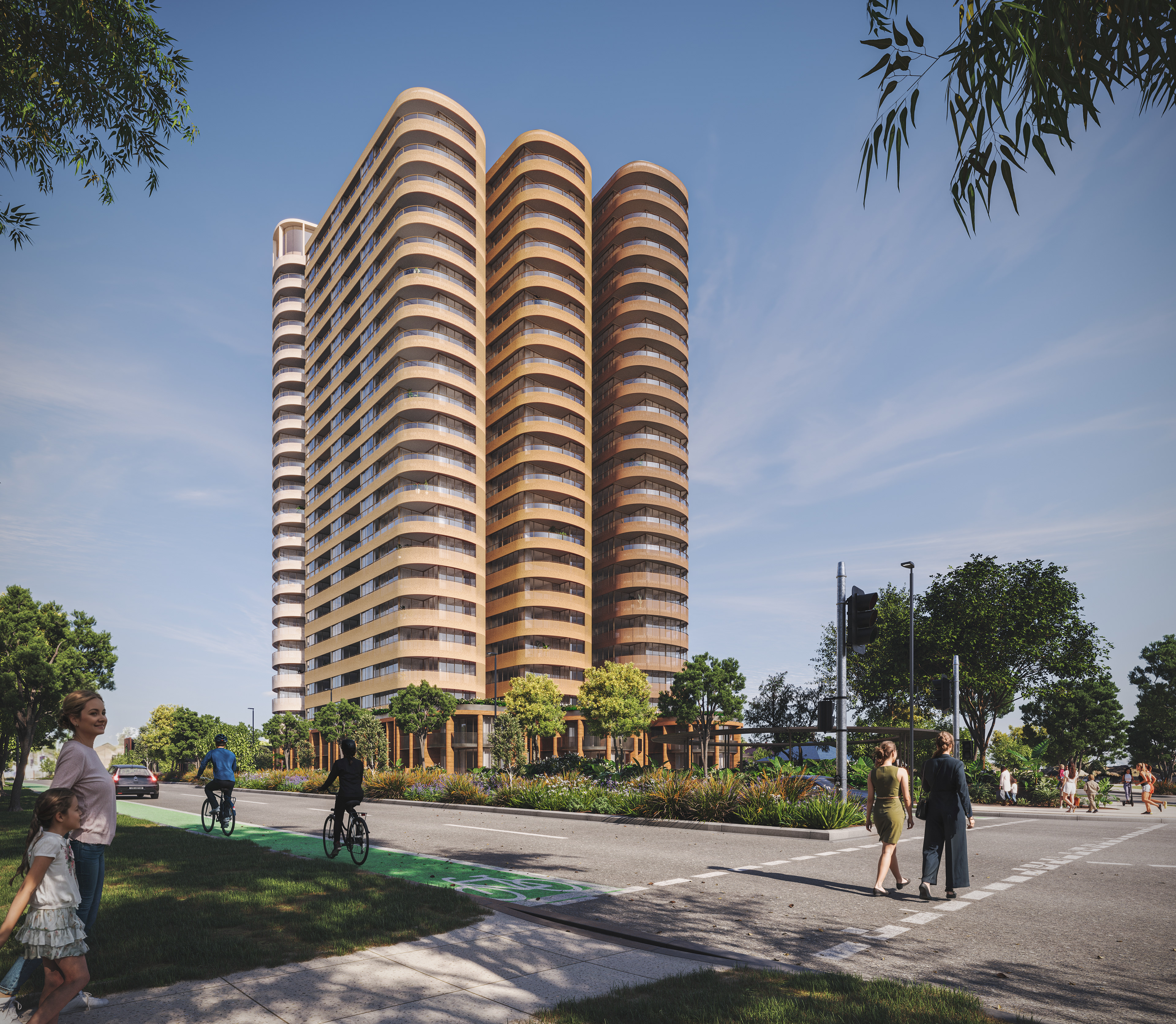 Yooronpilly Residential Scheme - Bates Smart In-house