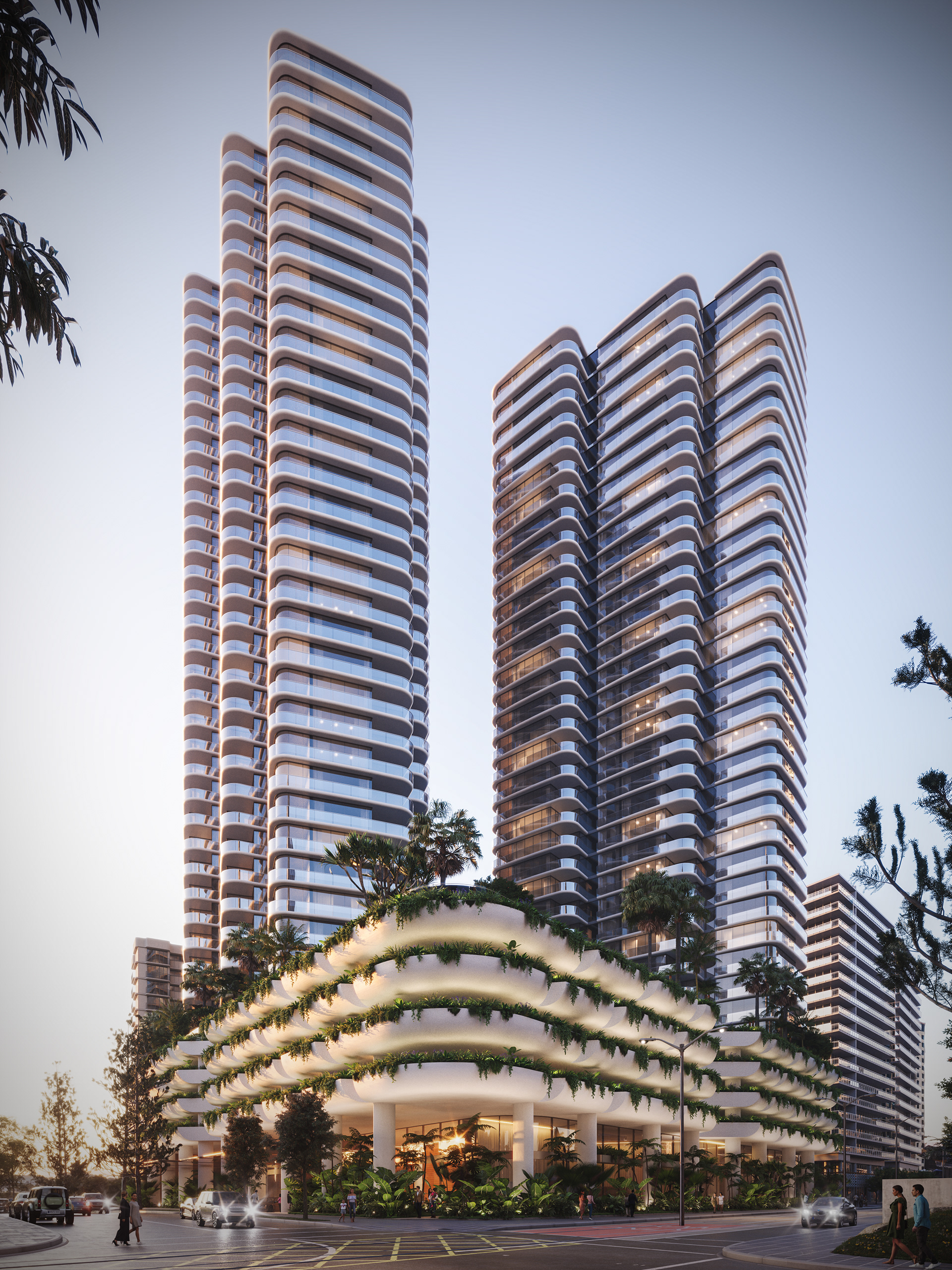South Beach Apartments | Gold Coast QLD  | Bates Smart In-house
