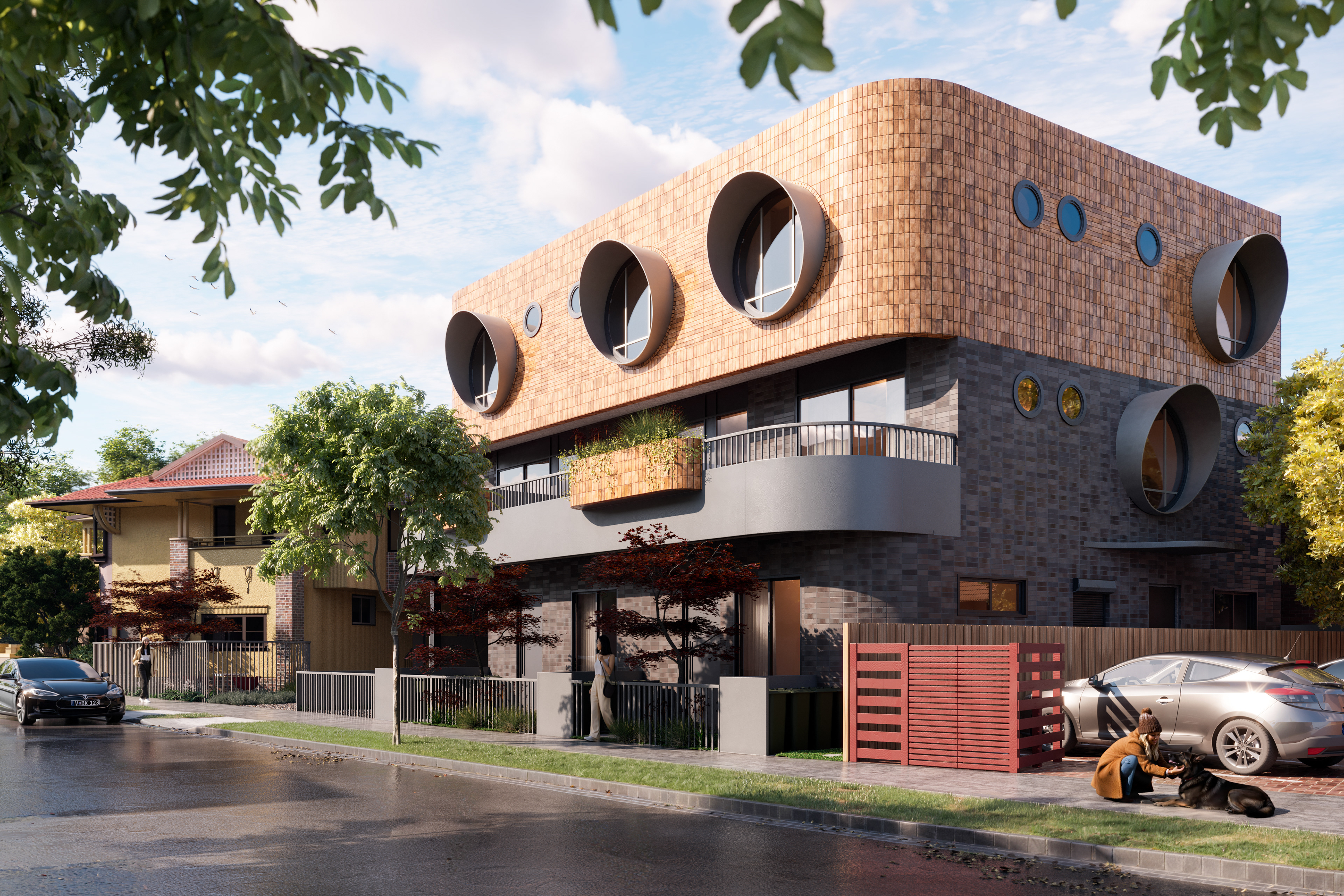 St Kilda East Townhouses | LARA Architects