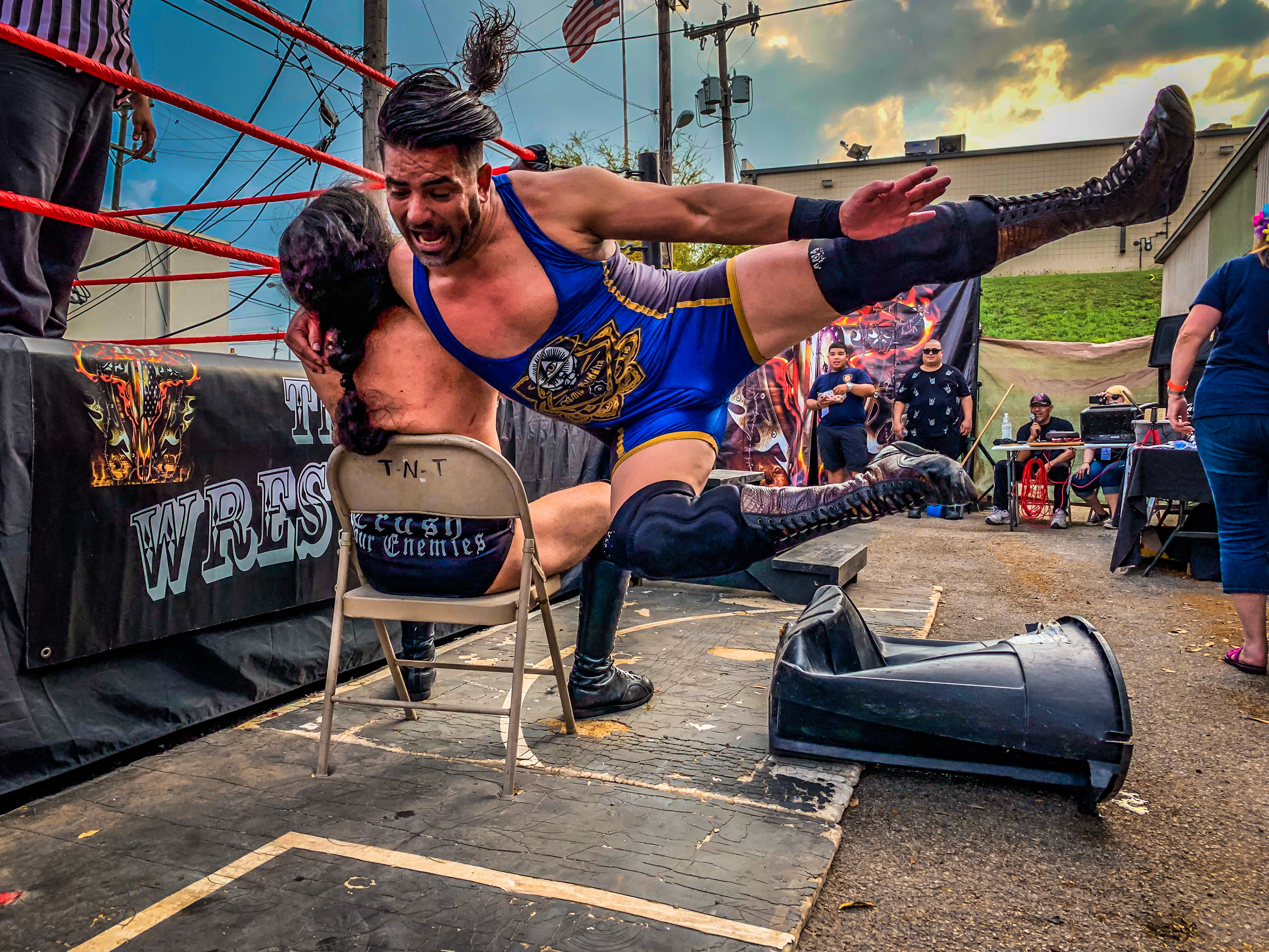 Framed print - 2019 - Lucha Libre - Honorable mention/Street Photography - Mobile Photography Awards