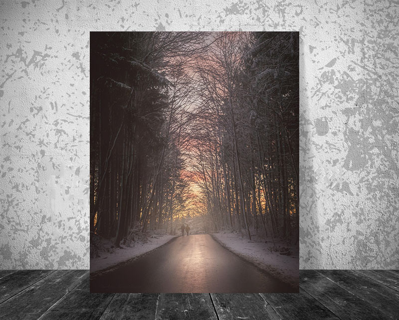 Fine Art Giclée Glas Print