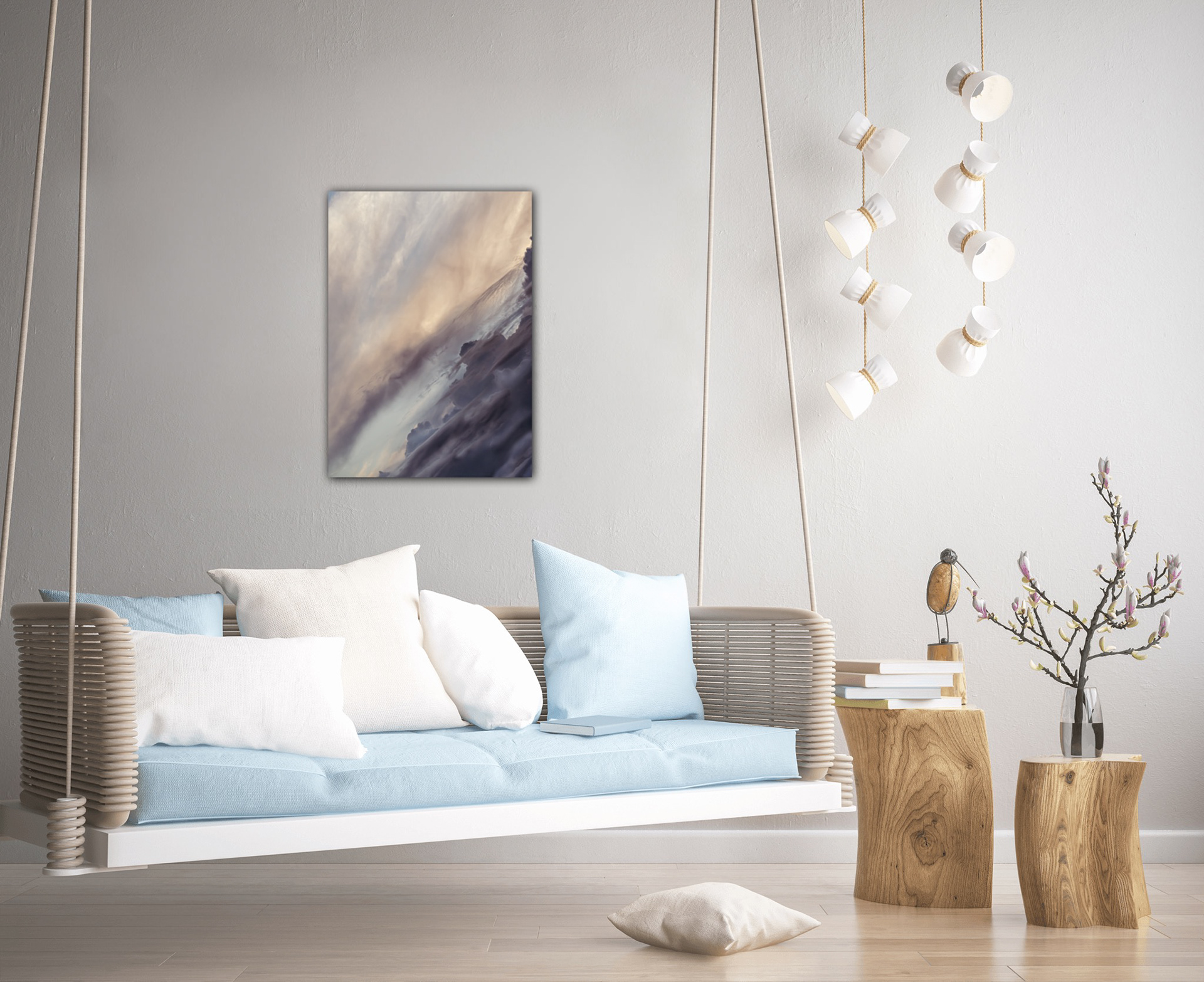 Fine Art Giclée Glas Print
