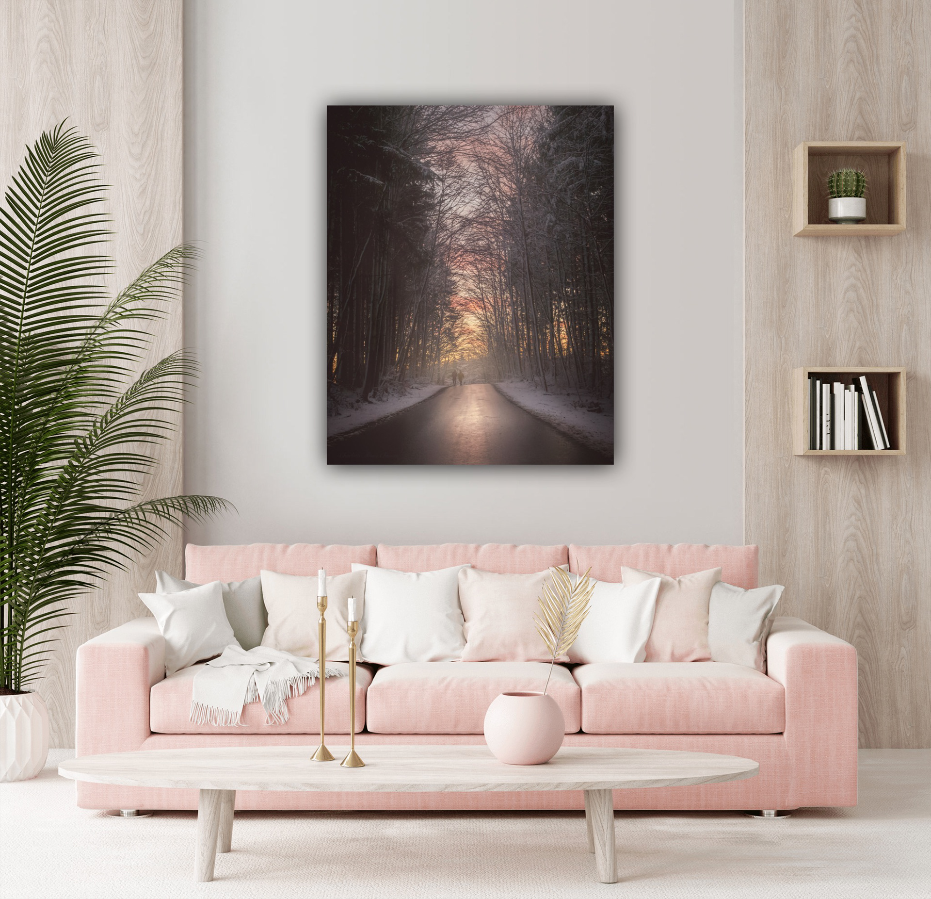 Fine Art Giclée Glas Print