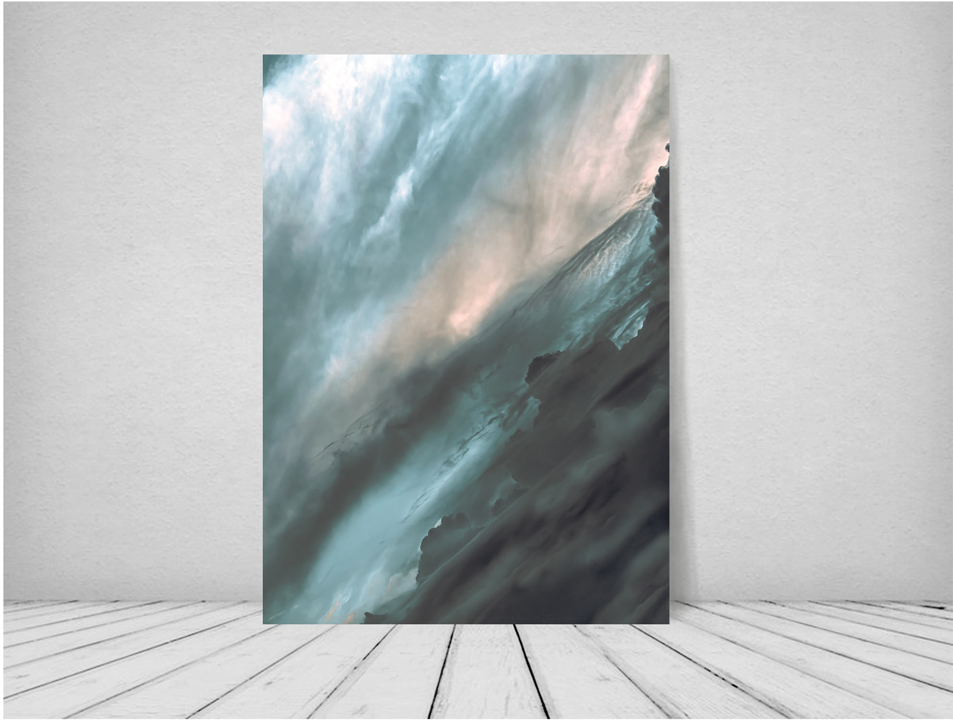 Fine Art Giclée Glas Print