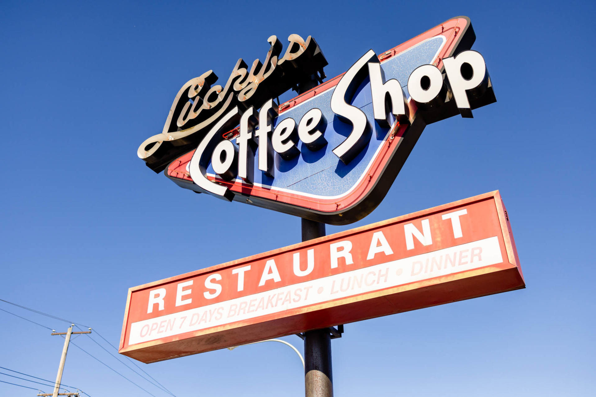 Lucky's Coffee Shop Inspiration