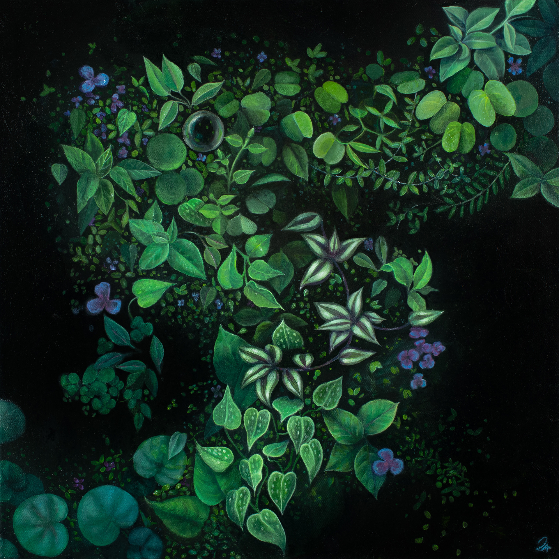 Overgrowth, Oil on Canvas