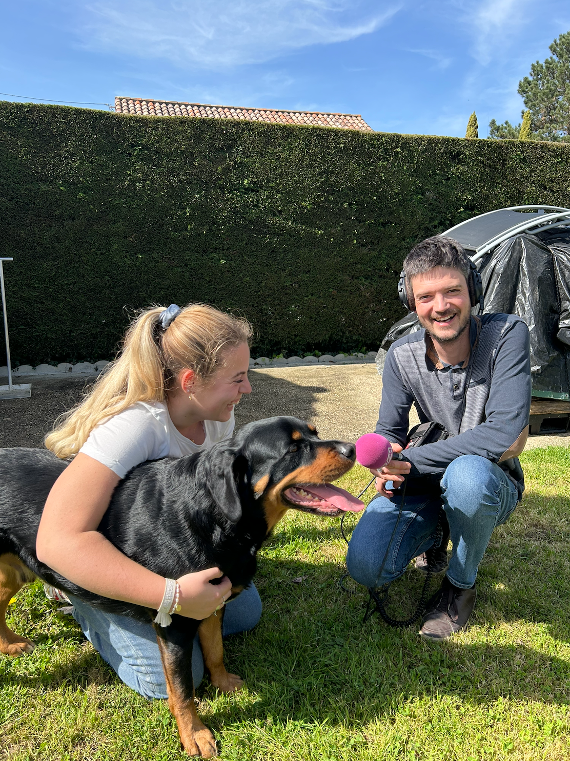 Patrouille avec l’animateur Di Papet de la radio 47FM