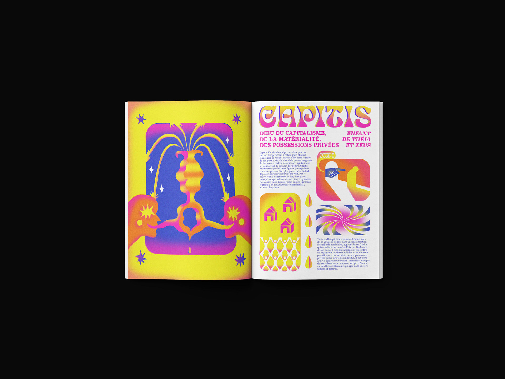 Open Magazine Mockup by Anthony Boyd Graphics