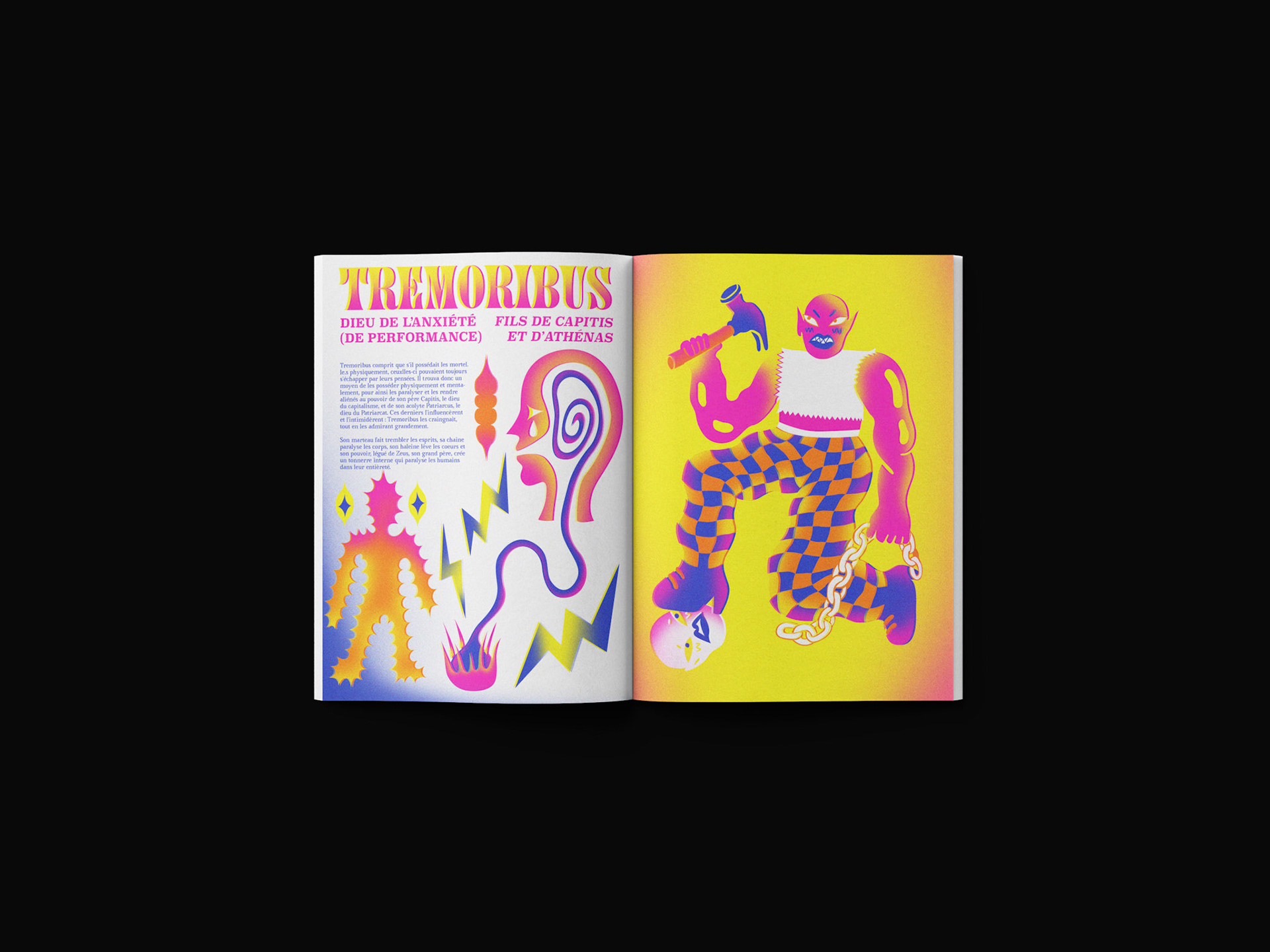 Open Magazine Mockup by Anthony Boyd Graphics