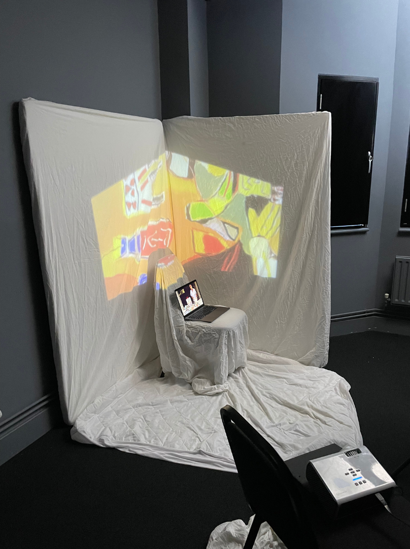 Projection experimental set up (1)