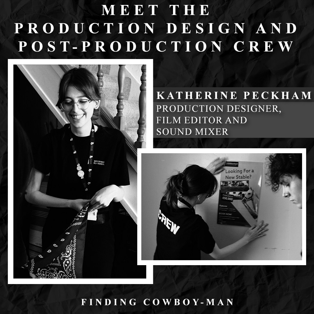 Meet the crew post: Editor and Production Designer