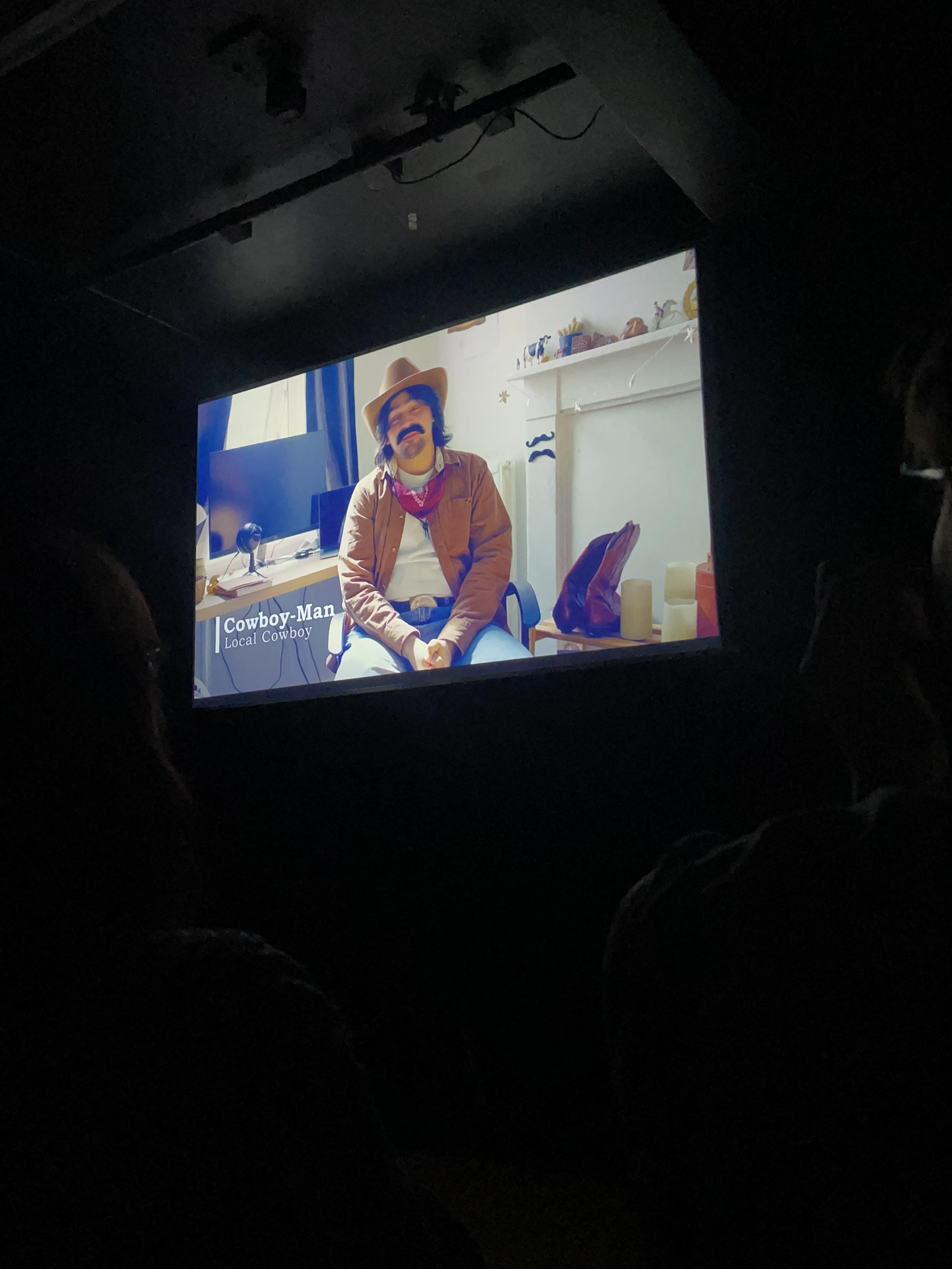 Finding Cowboy-Man screening at Bright Rocks Film Festival 2024