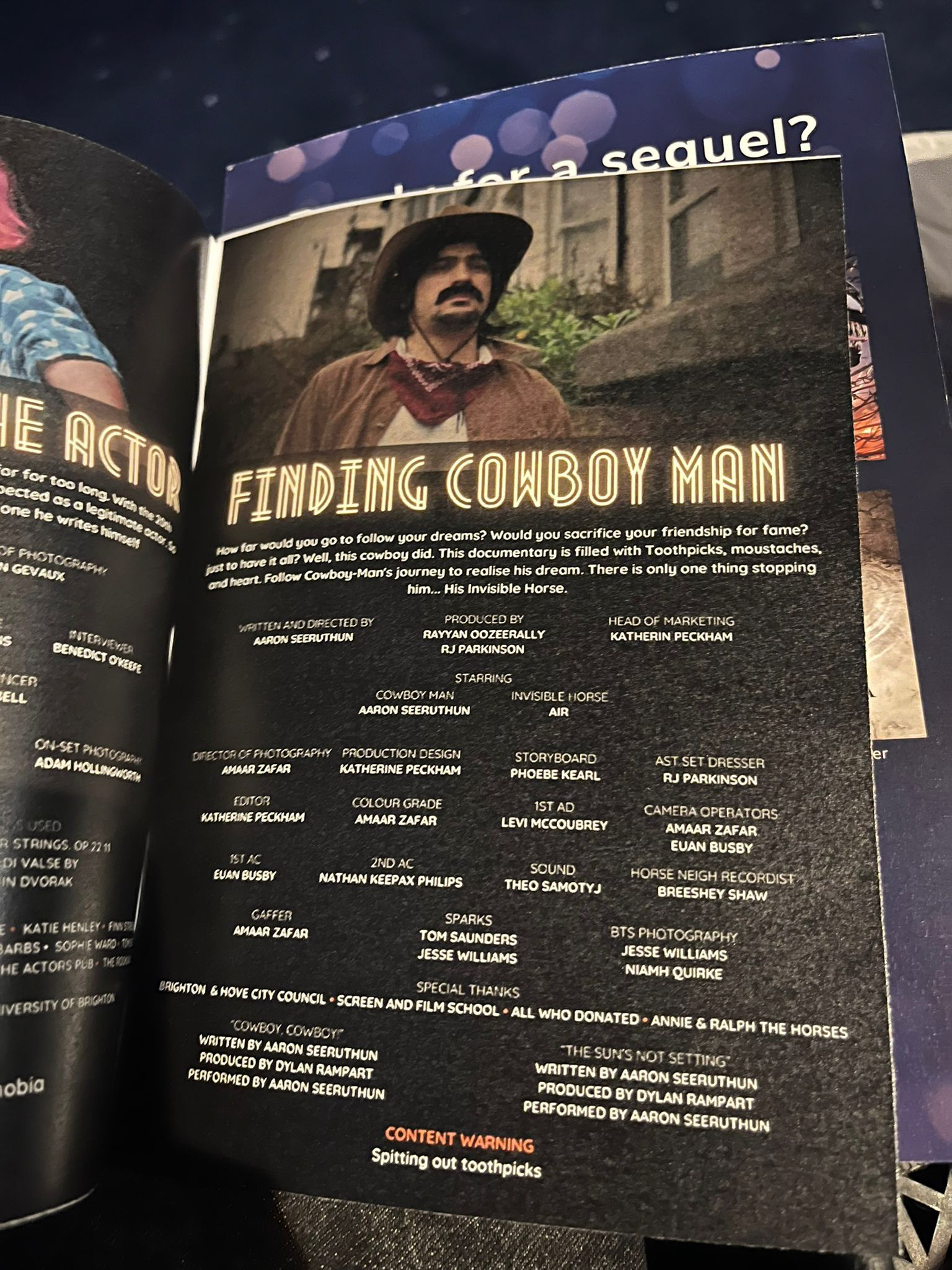 Programme image for 'Finding Cowboy-Man'