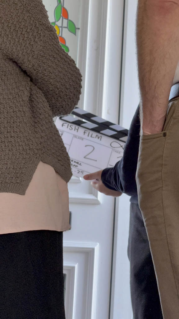 The clapper board