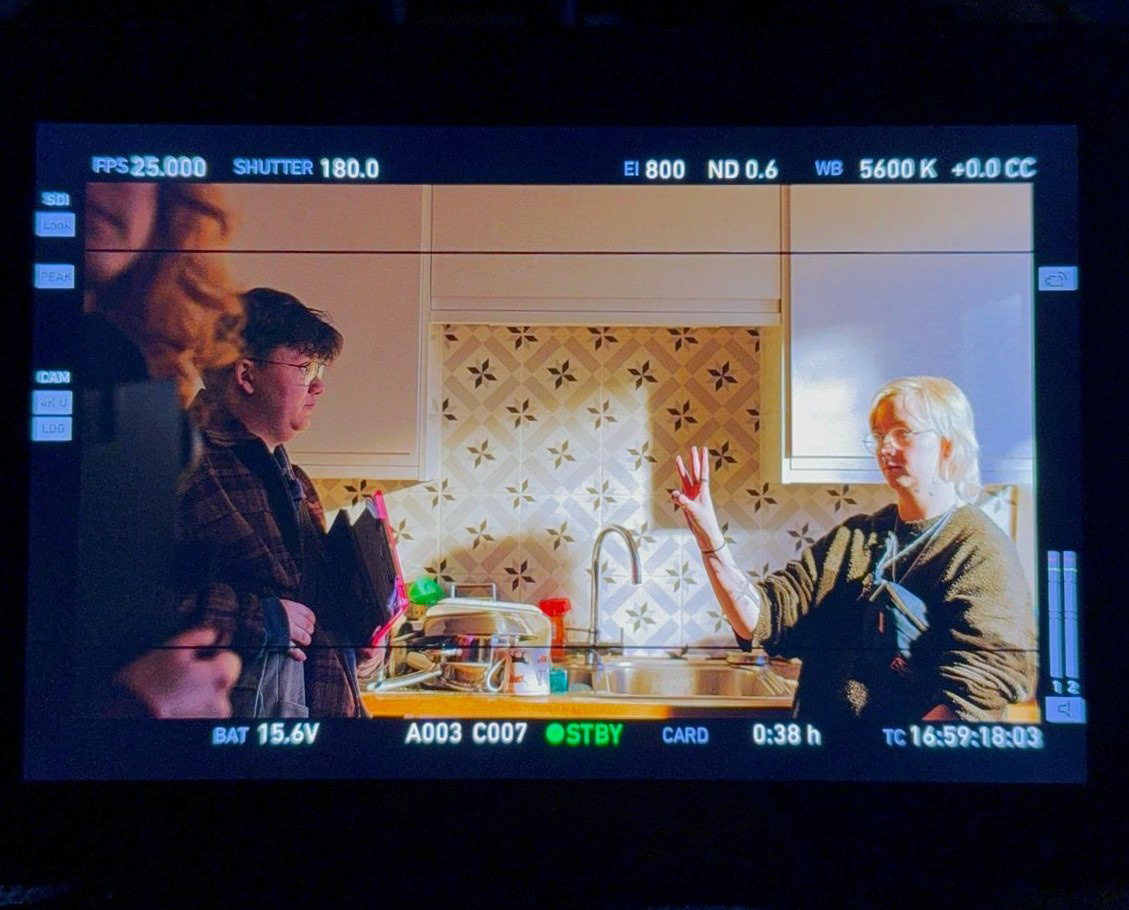 Capture of Monitor with Crew talking
