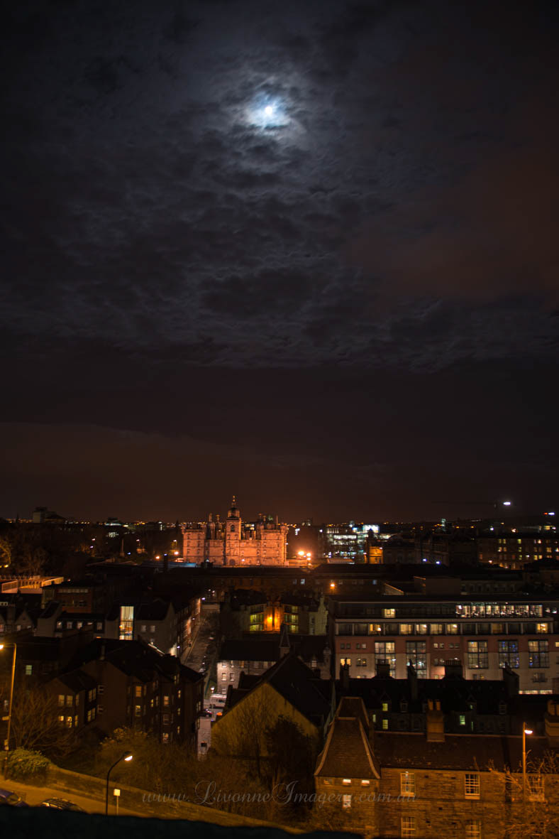 The view from Edinburgh Castle