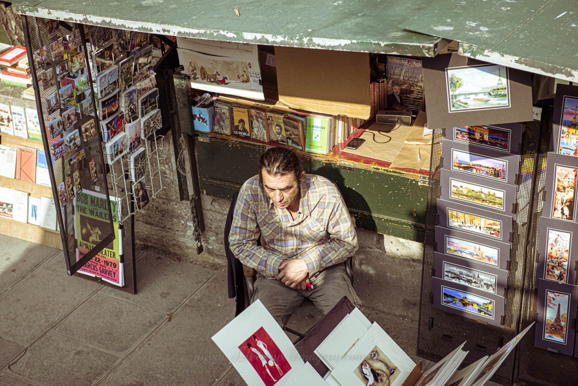On the banks of the Seine