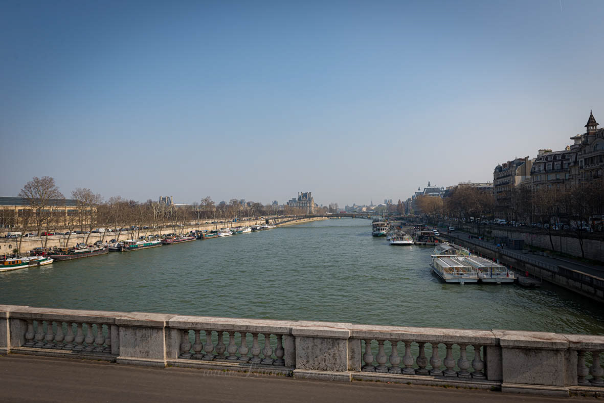 On the banks of the Seine