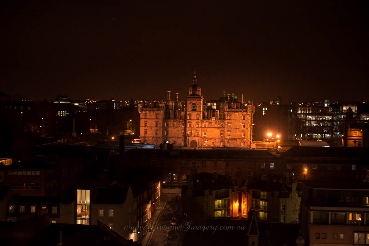 The view from Edinburgh Castle