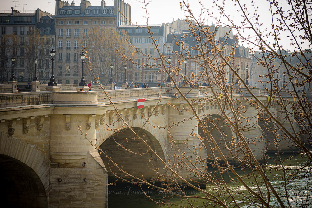 On the banks of the Seine