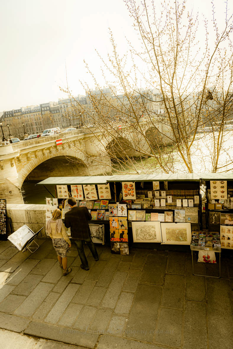 On the banks of the Seine