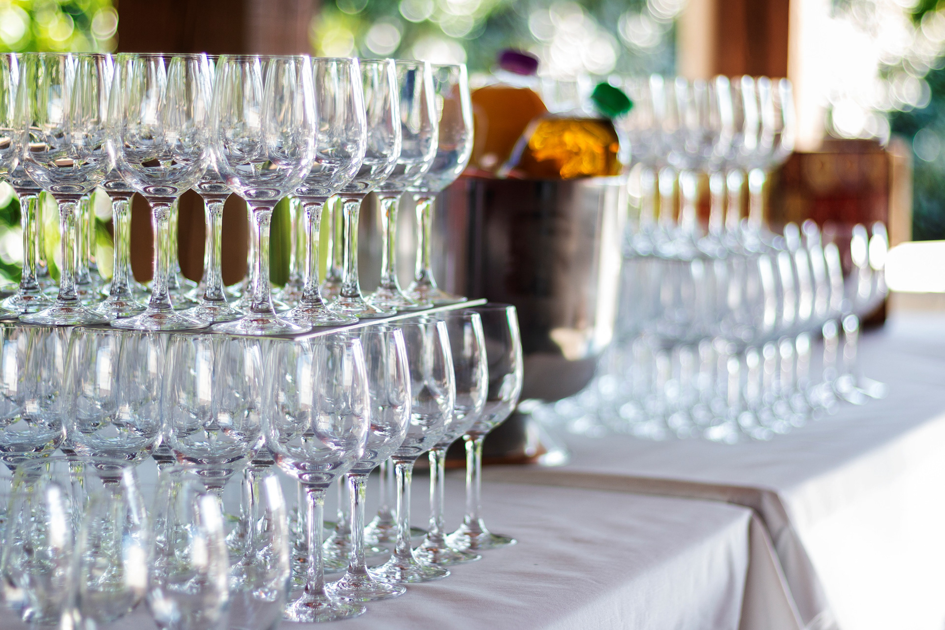 Mariage - table de vin d'honneur