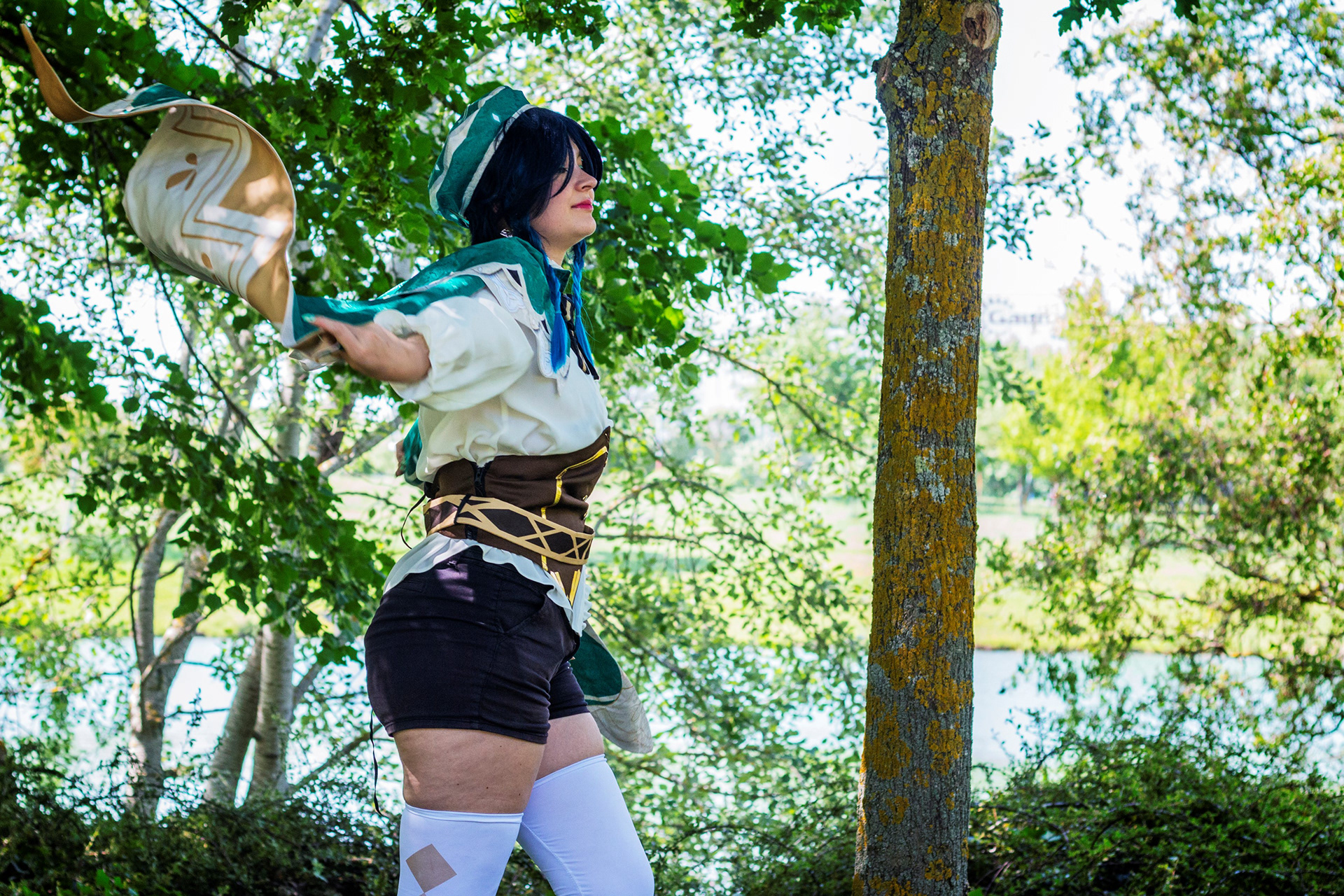 Shooting cosplay - Venti (Genshin impact)