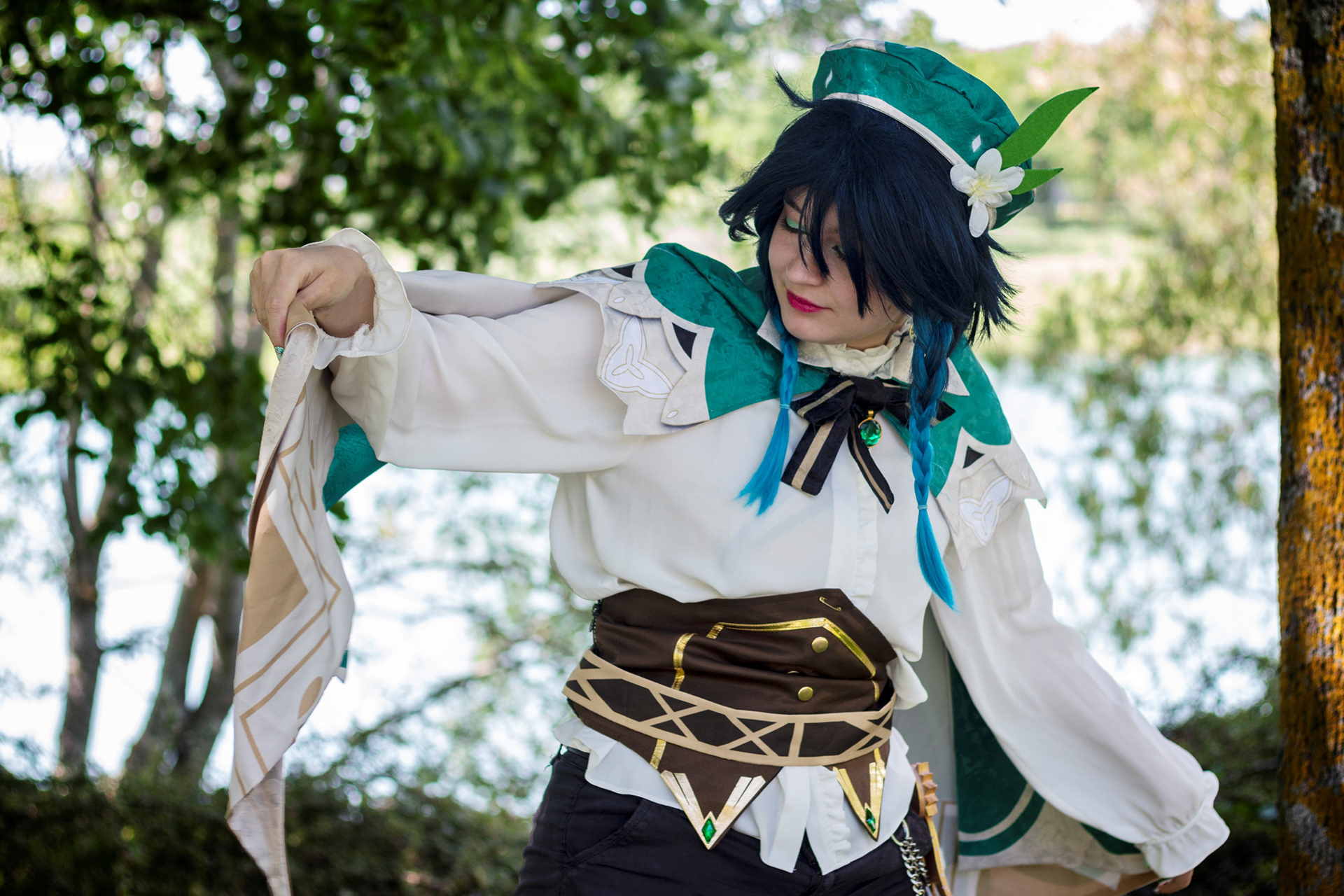 Shooting cosplay - Venti (Genshin impact)
