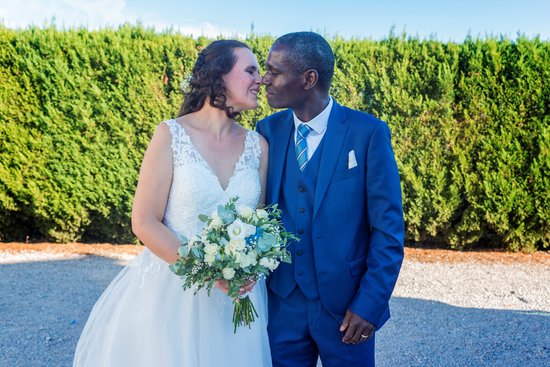 Mariage - portrait des mariés
